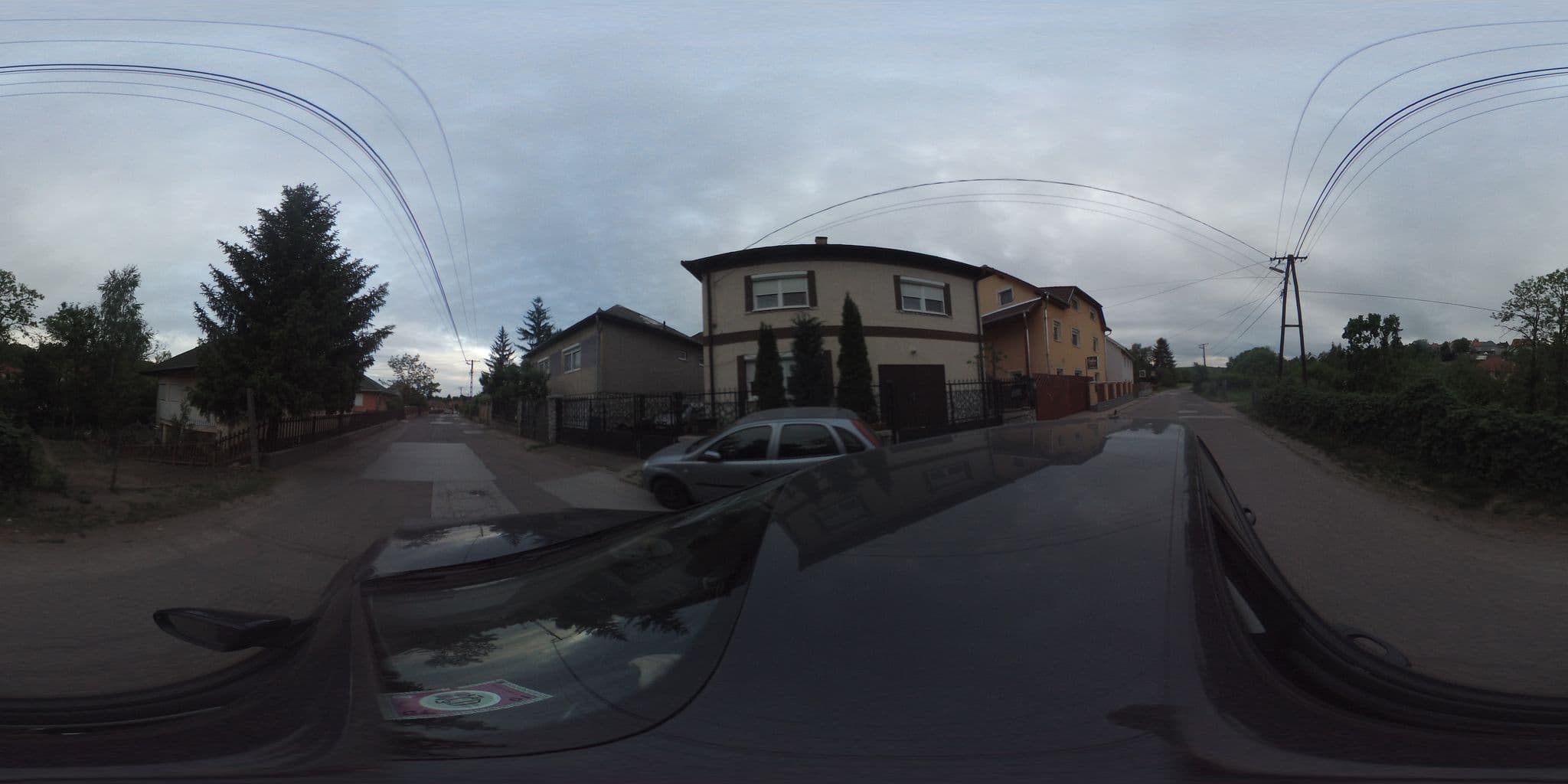 Street view near Lőbe Vendégház, Eger — © chrisbeddow (CC BY-SA · Mapillary)