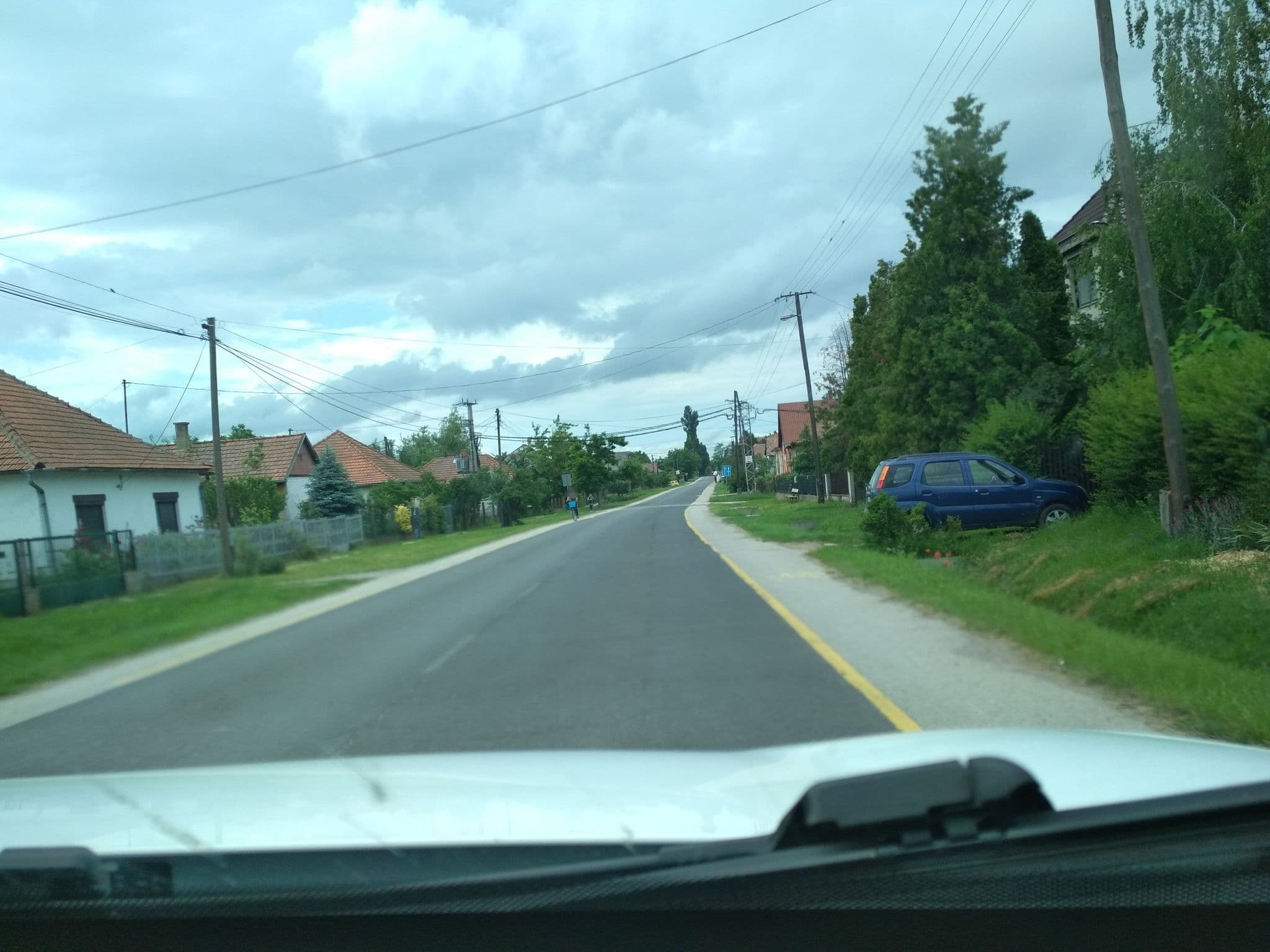 Street view near Virágos Apartmanház Tiszafüred, Tiszafüred — © pememejot (CC BY-SA · Mapillary)