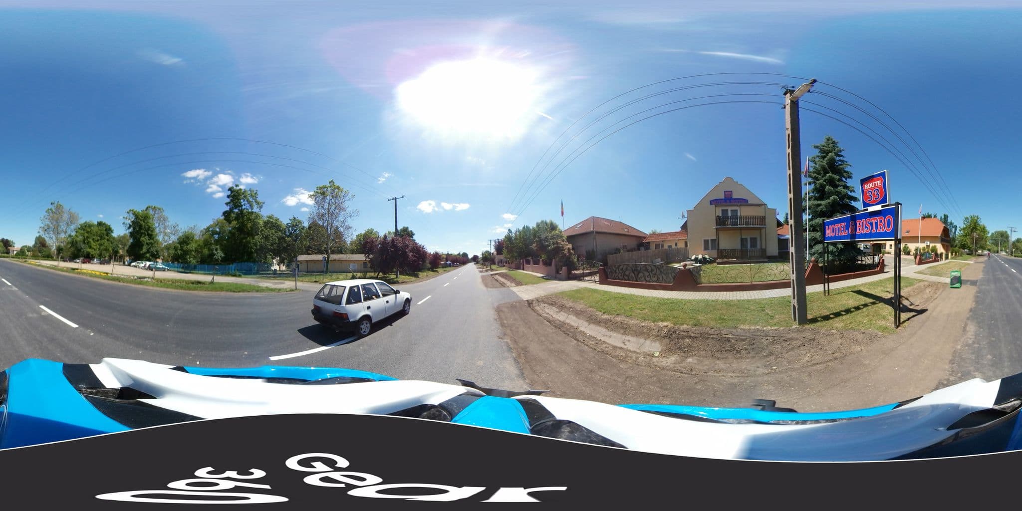 Street view near Szitakötő Panzió, Tiszafüred — © trackman (CC BY-SA · Mapillary)