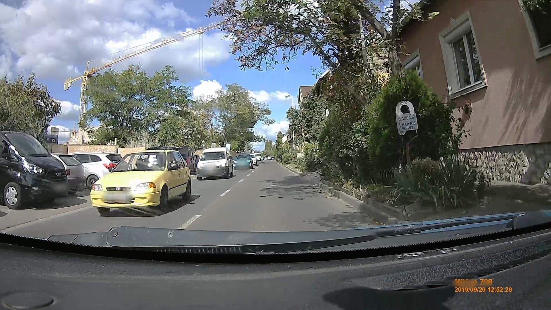 Street view near Majoros Apartmanok, Eger — © geox123 (CC BY-SA · Mapillary)