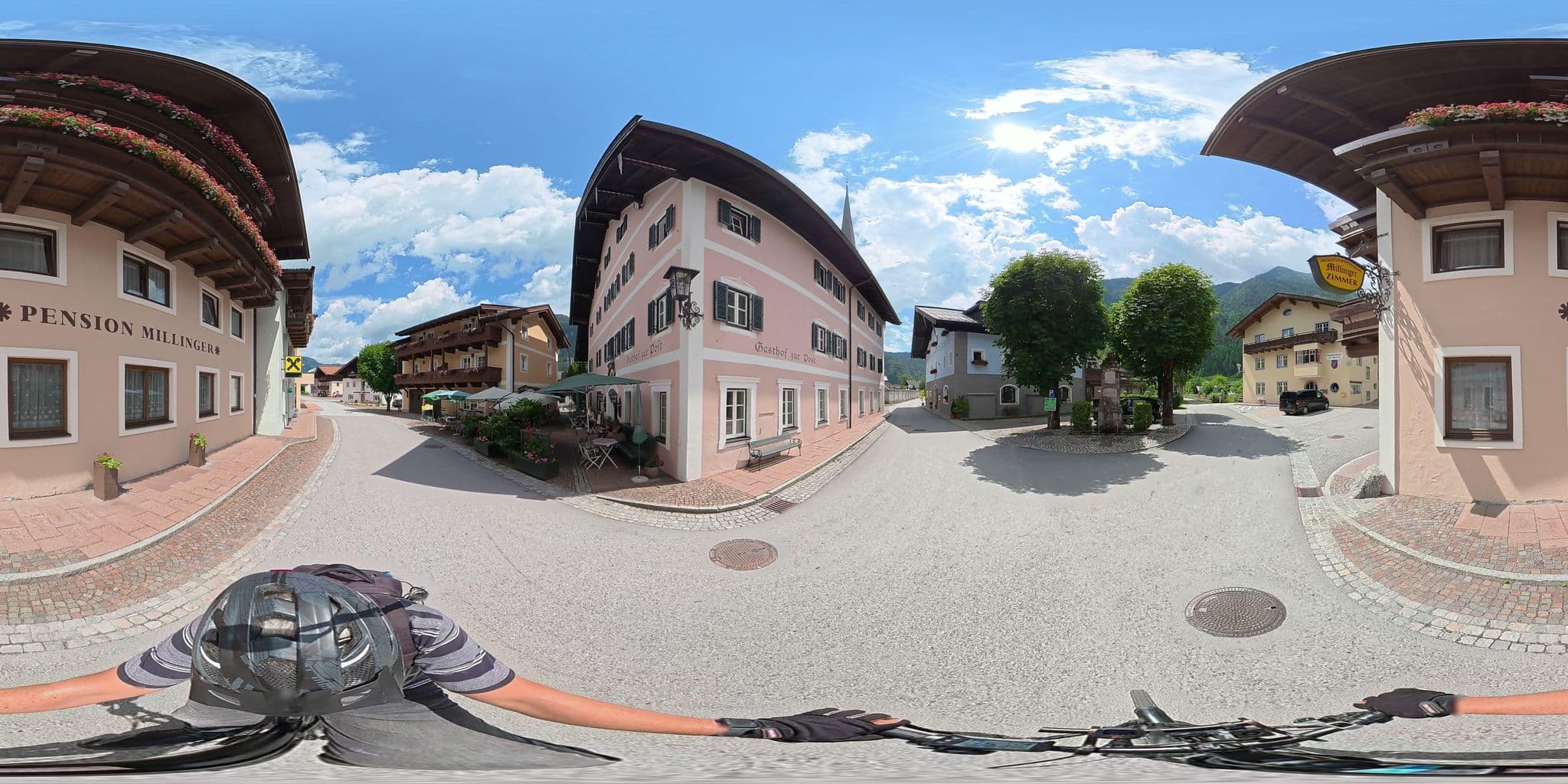 Street view near Gasthof zur Post, Lofer — © osmplus_org (CC BY-SA · Mapillary)