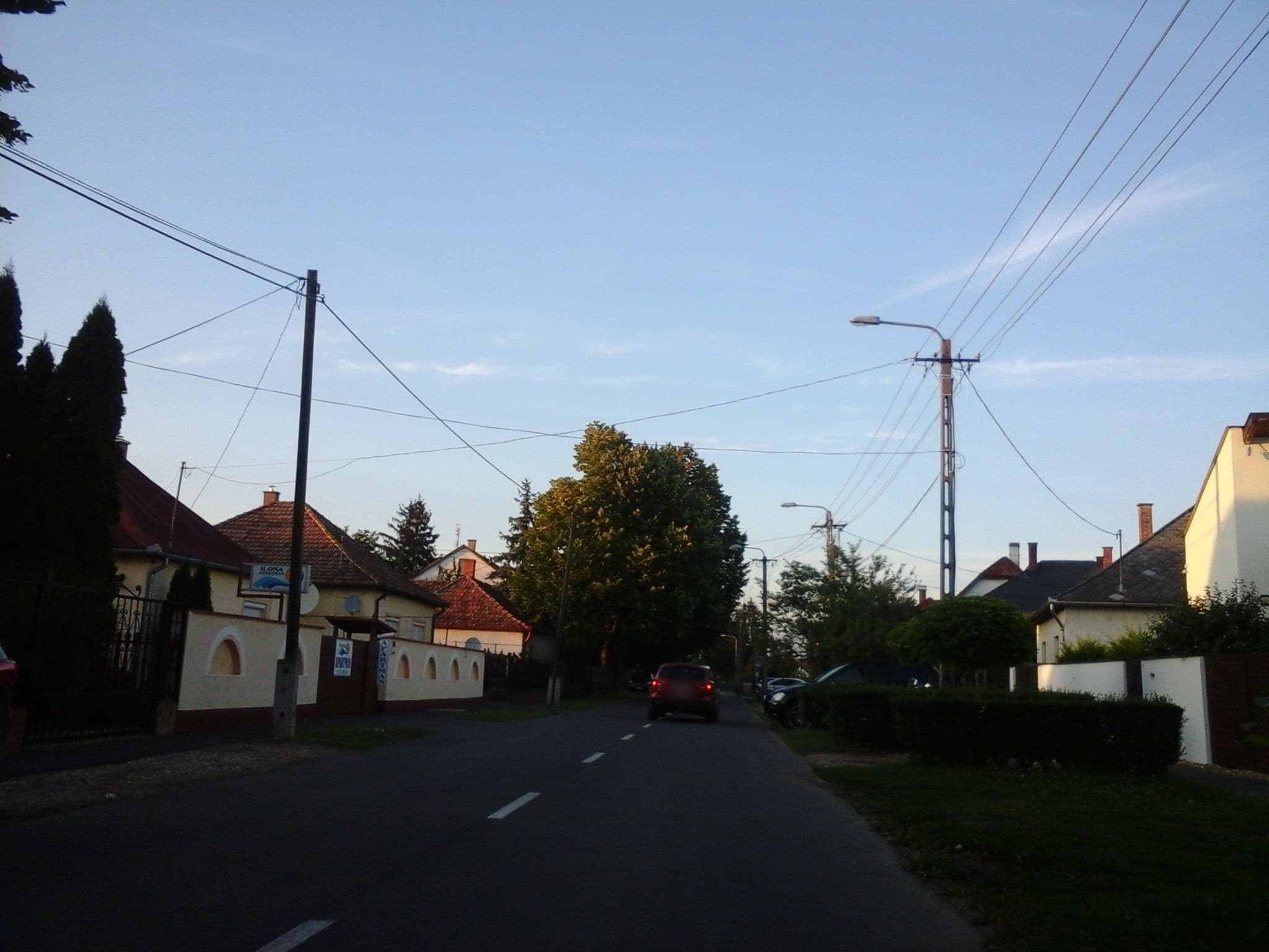 Street view near Sunset Apartmanház, Hajdúszoboszló — © czadzik (CC BY-SA · Mapillary)