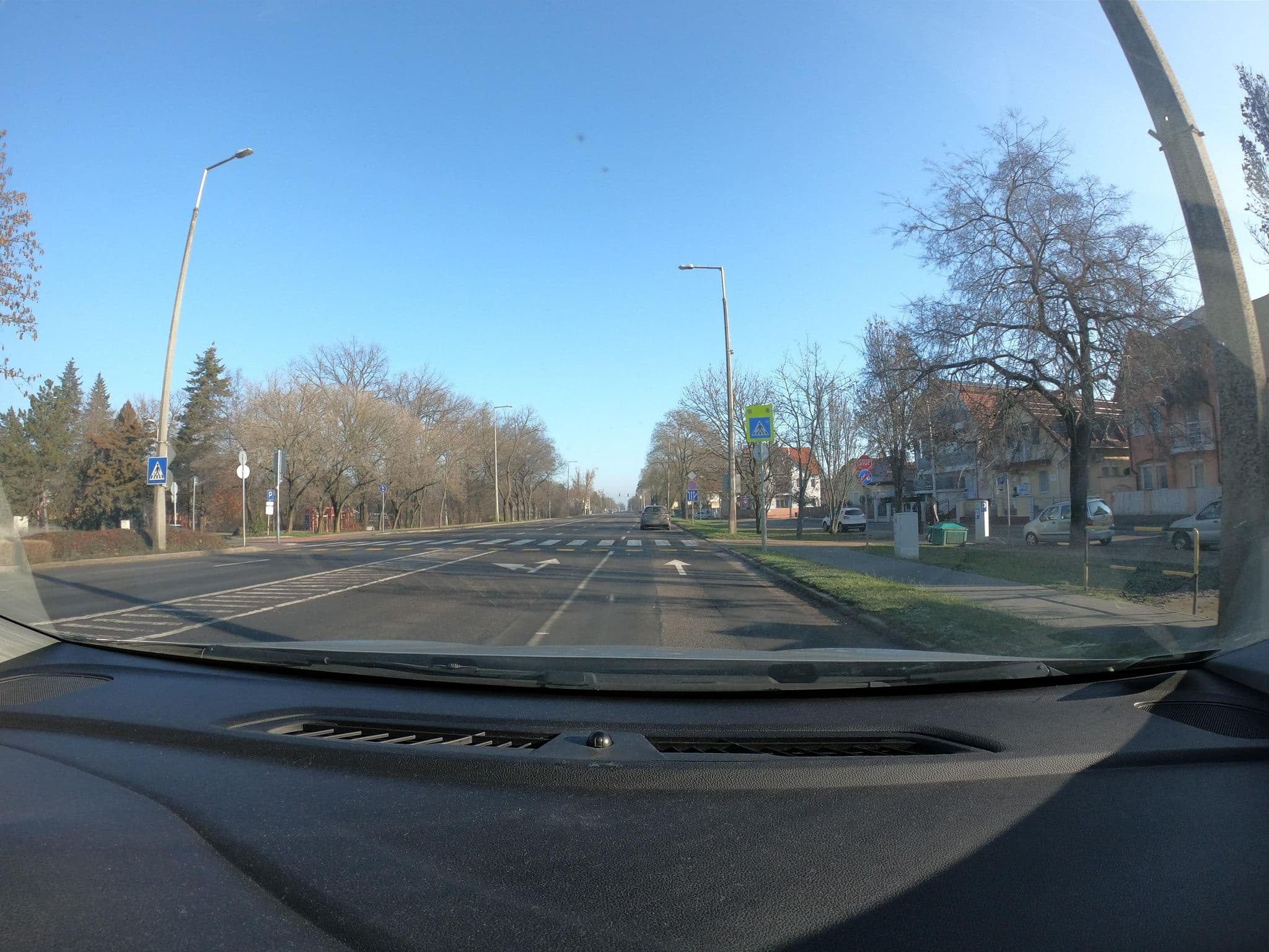 Street view near Janet's Apartments, Hajdúszoboszló — © vst (CC BY-SA · Mapillary)