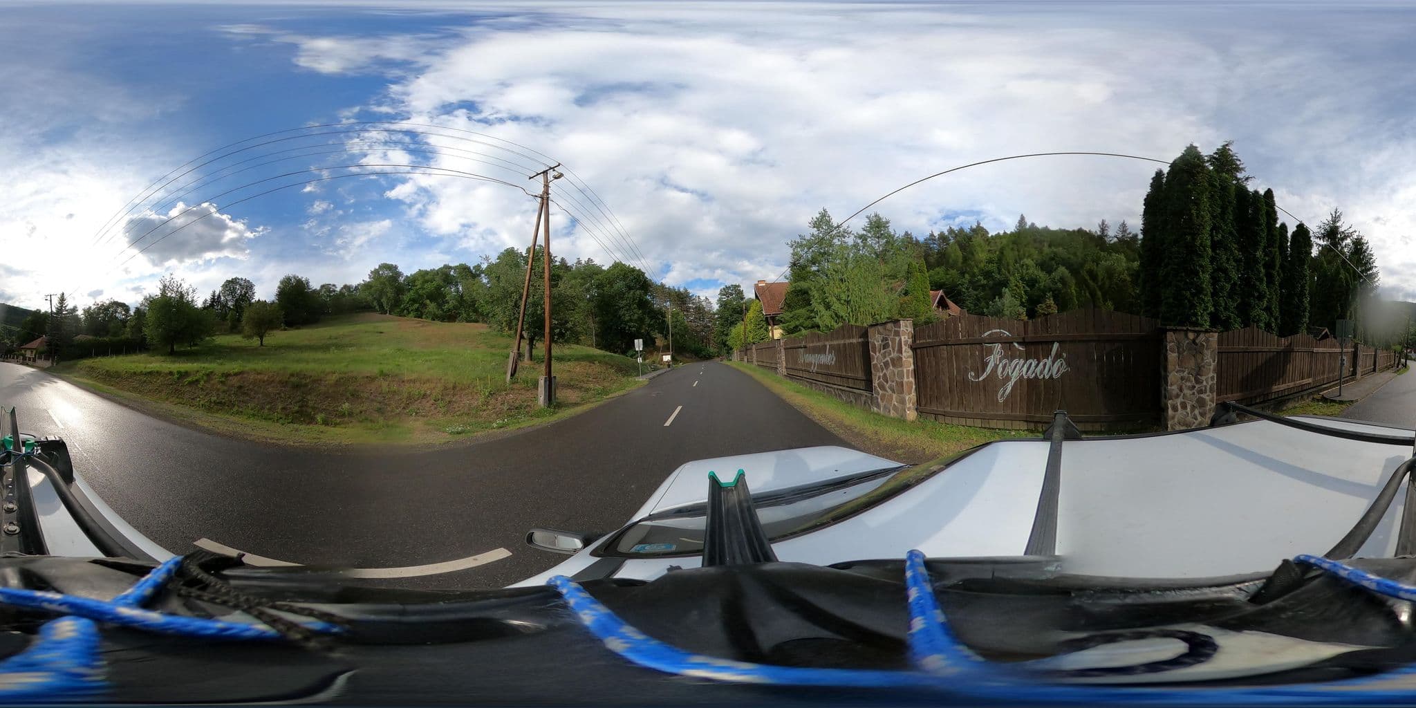Street view near Hotel Melczer Várkastély, Gönc — © grozsa11 (CC BY-SA · Mapillary)
