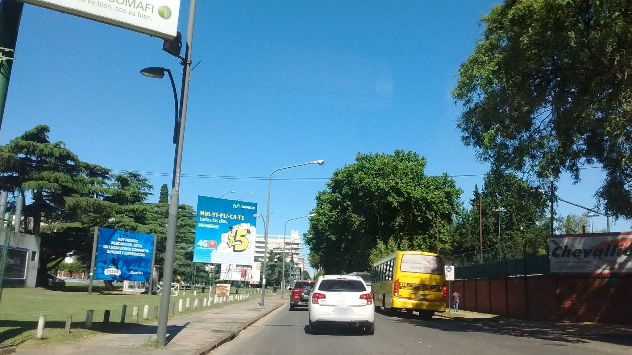 Street view near Hostel del Rosario, Rosario — © mweper (CC BY-SA · Mapillary)