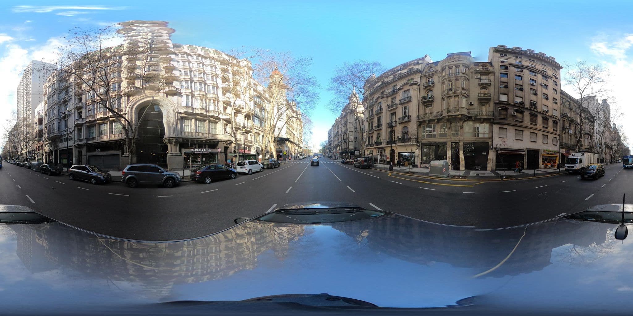 Street view near Gilper Hostel, Buenos Aires — © kaart_360 (CC BY-SA · Mapillary)