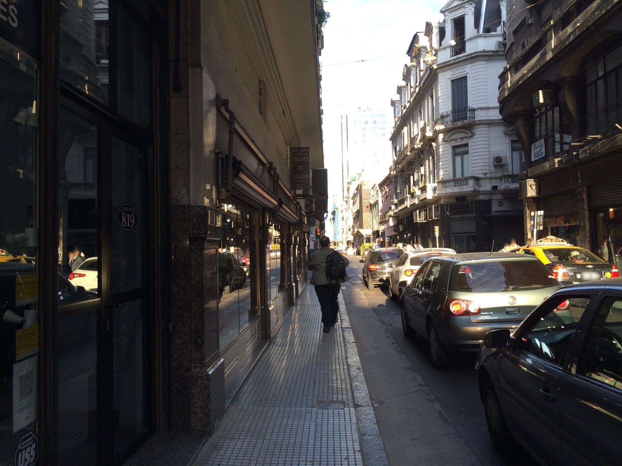 Street view near Los Patios de Montserrat, Buenos Aires — © nicolas17 (CC BY-SA · Mapillary)