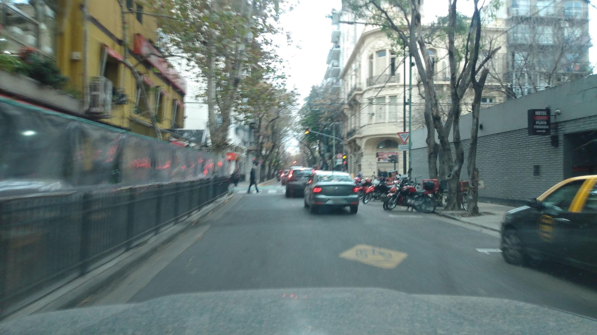 Street view near Hotel El Louvre, Balvanera — © andresduhour (CC BY-SA · Mapillary)
