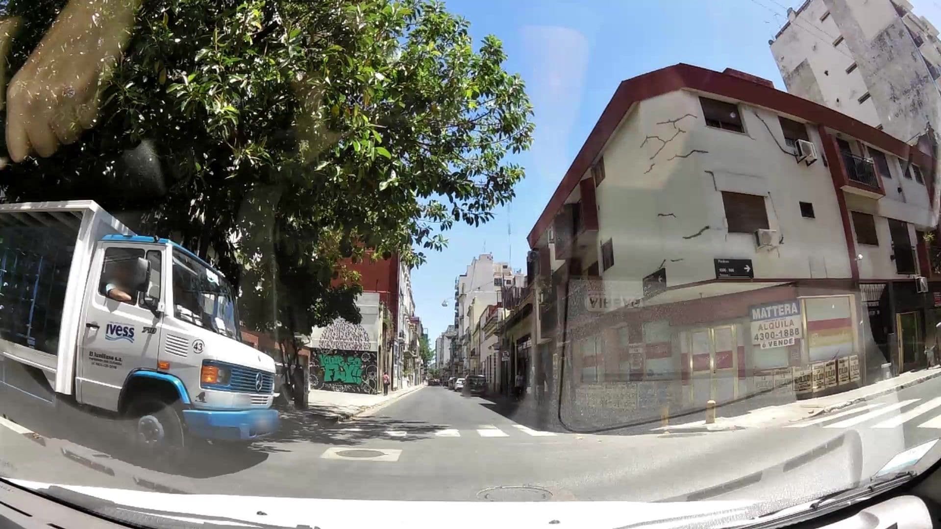 Street view near San Telmo Flats, Buenos Aires — © kaartcam (CC BY-SA · Mapillary)