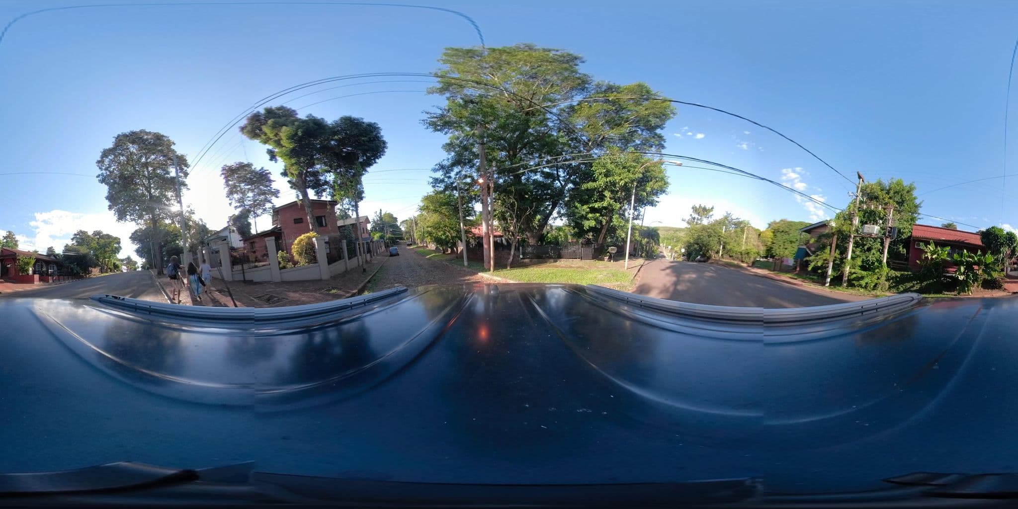 Street view near Posada Colibrí, Puerto Iguazú — © coralfm (CC BY-SA · Mapillary)