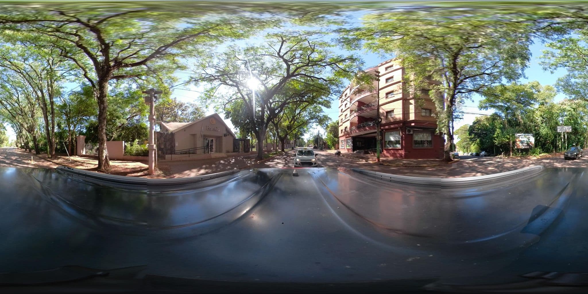 Street view near Residencial Nora, Puerto Iguazú — © coralfm (CC BY-SA · Mapillary)