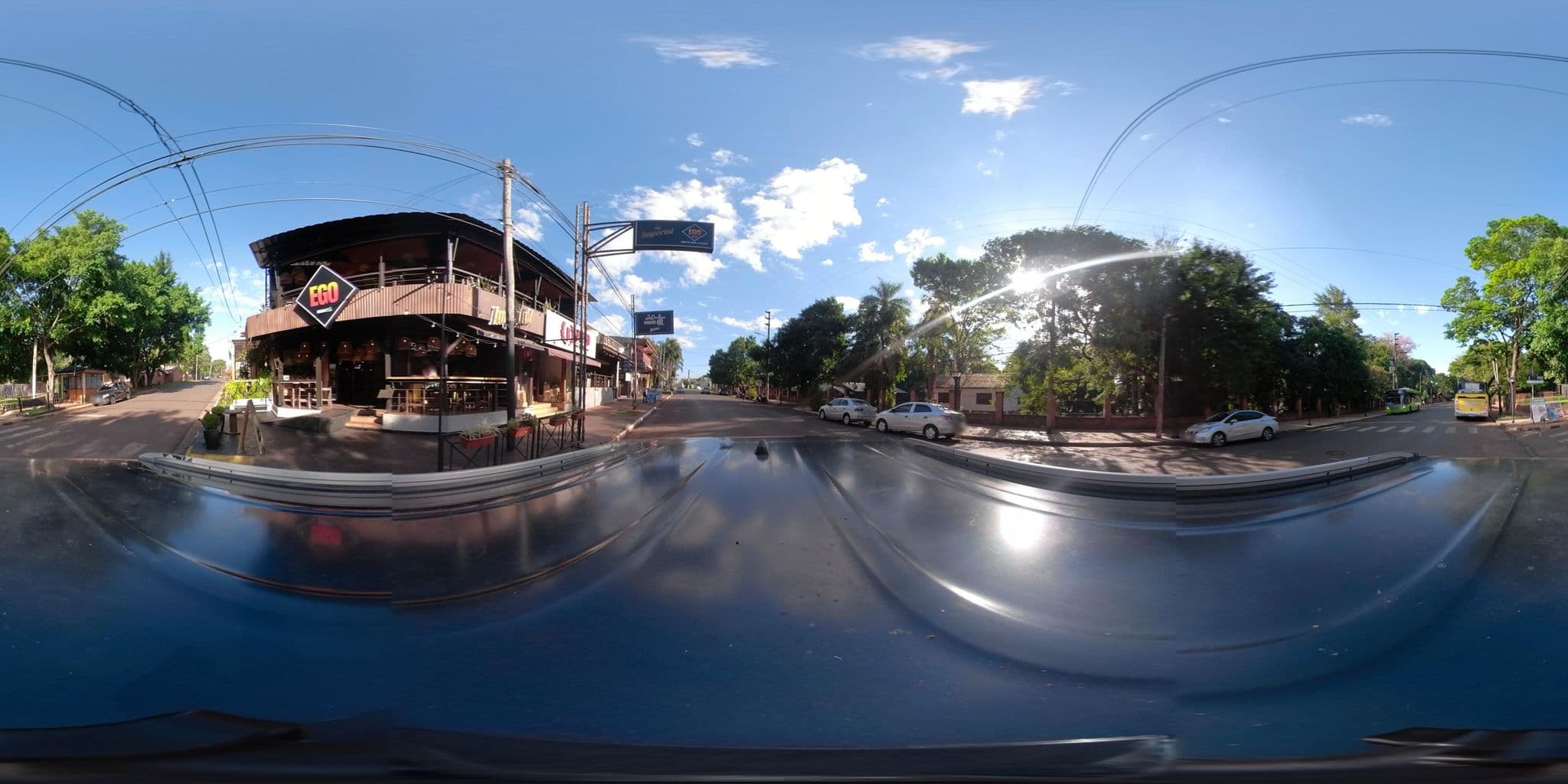 Street view near hostel nomads, Puerto Iguazú — © coralfm (CC BY-SA · Mapillary)