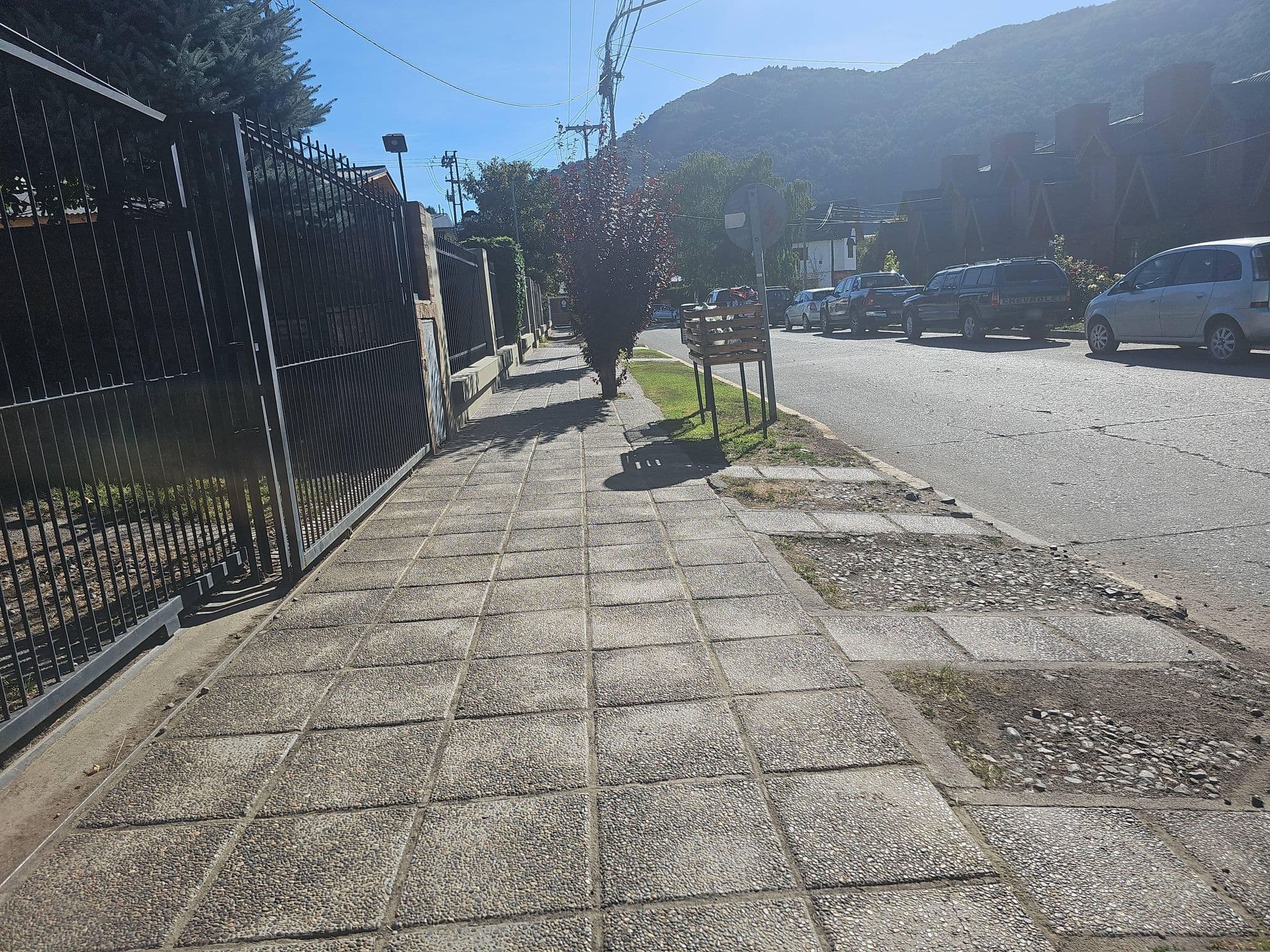 Street view near Cabañas Luna Azul**, San Martín de los Andes — © aribailo (CC BY-SA · Mapillary)