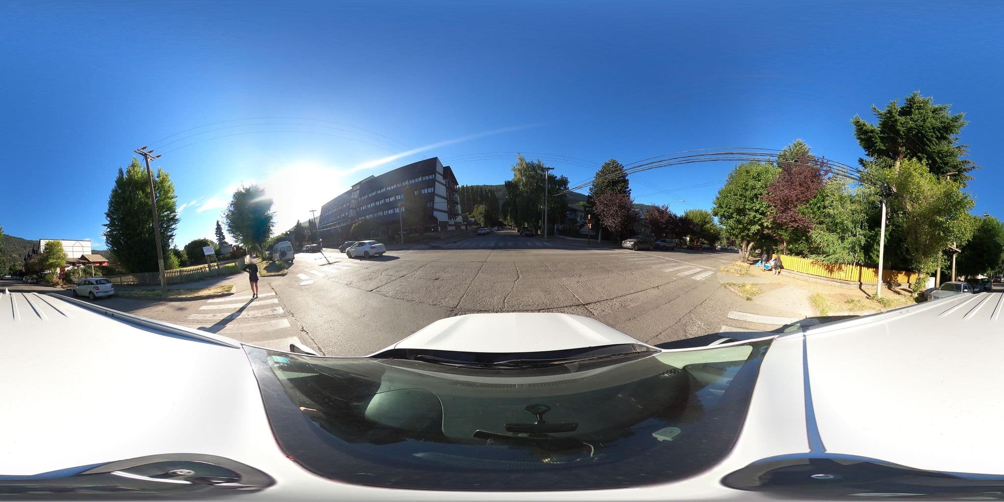 Street view near Hostal del Lago, San Martín de los Andes — © Kaart_Local (CC BY-SA · Mapillary)