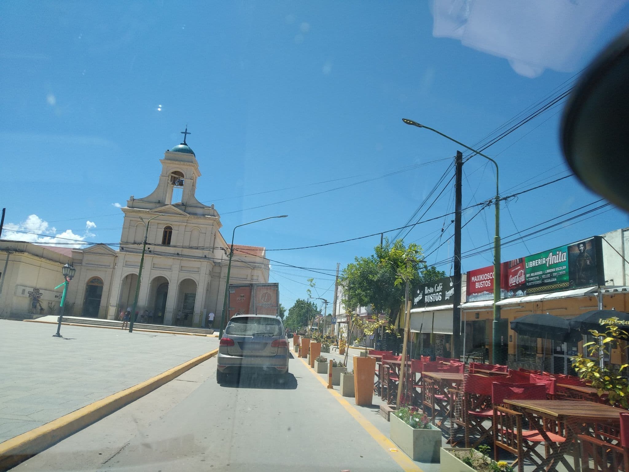 Street view near Hostel Adonai, Villa Cura Brochero — © nicfer (CC BY-SA · Mapillary)