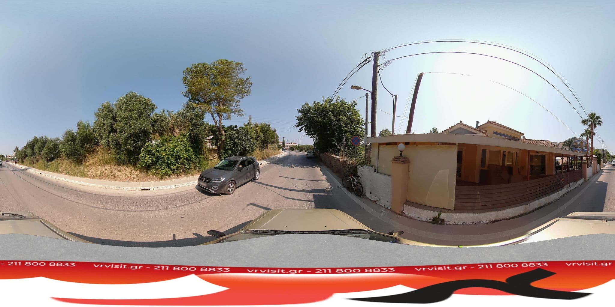 Street view near Hotel Petros, Plános — © VRvisit (CC BY-SA · Mapillary)