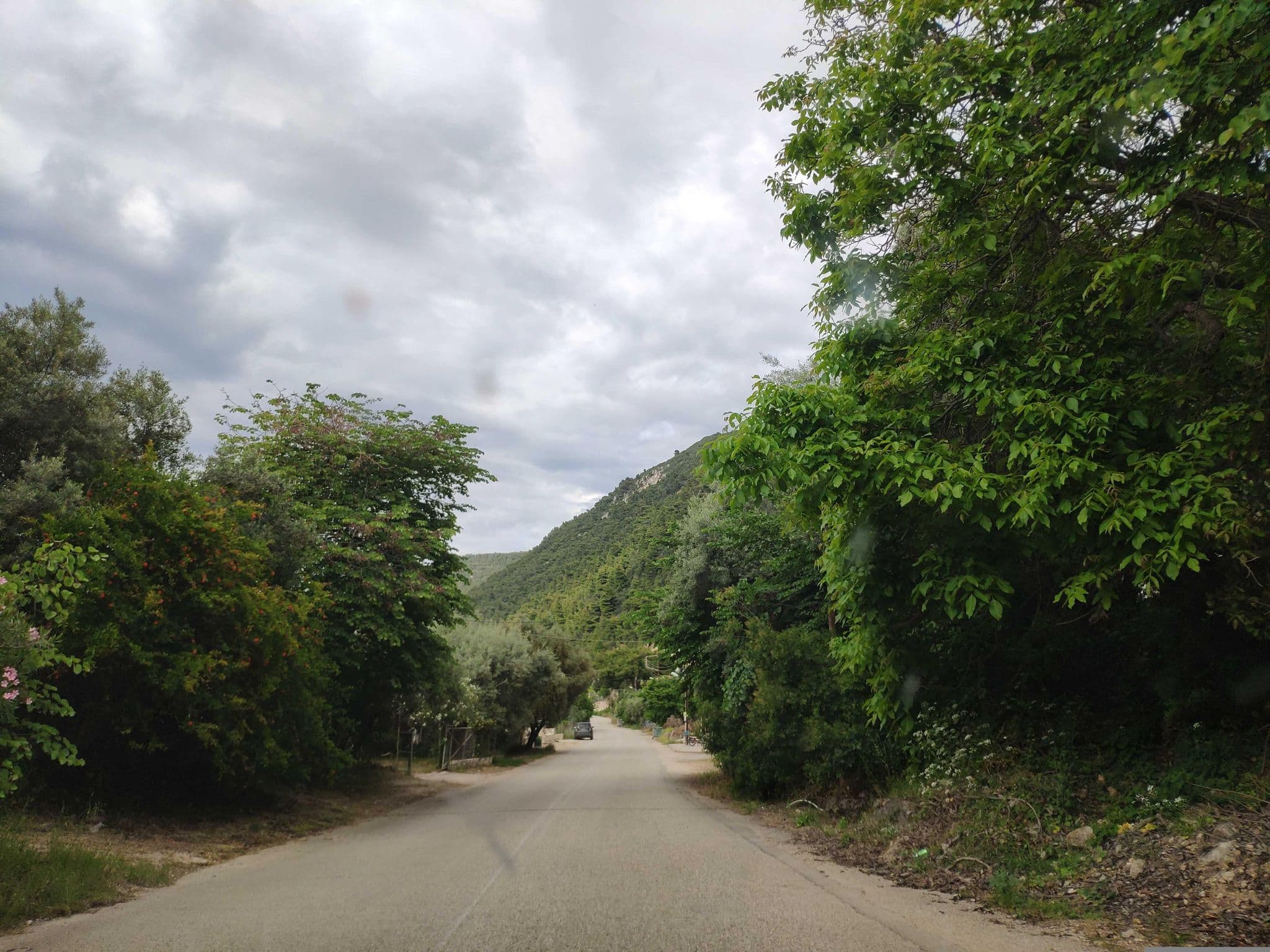 Street view near Ionian White Villas, Lefkáda — © pppetros (CC BY-SA · Mapillary)
