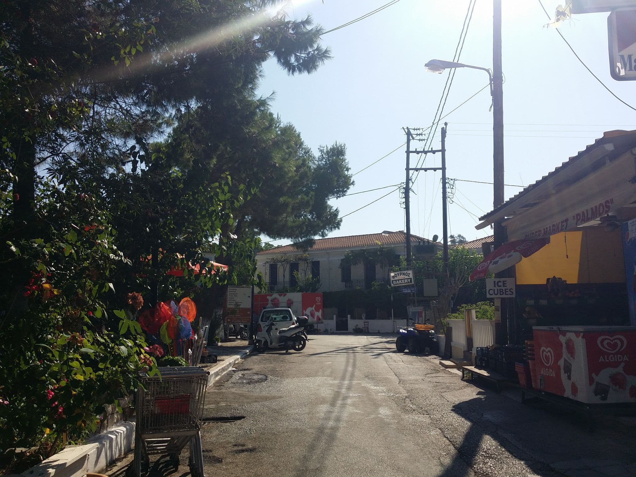Street view near Different - studio flats, Nidhríon — © pppetros (CC BY-SA · Mapillary)