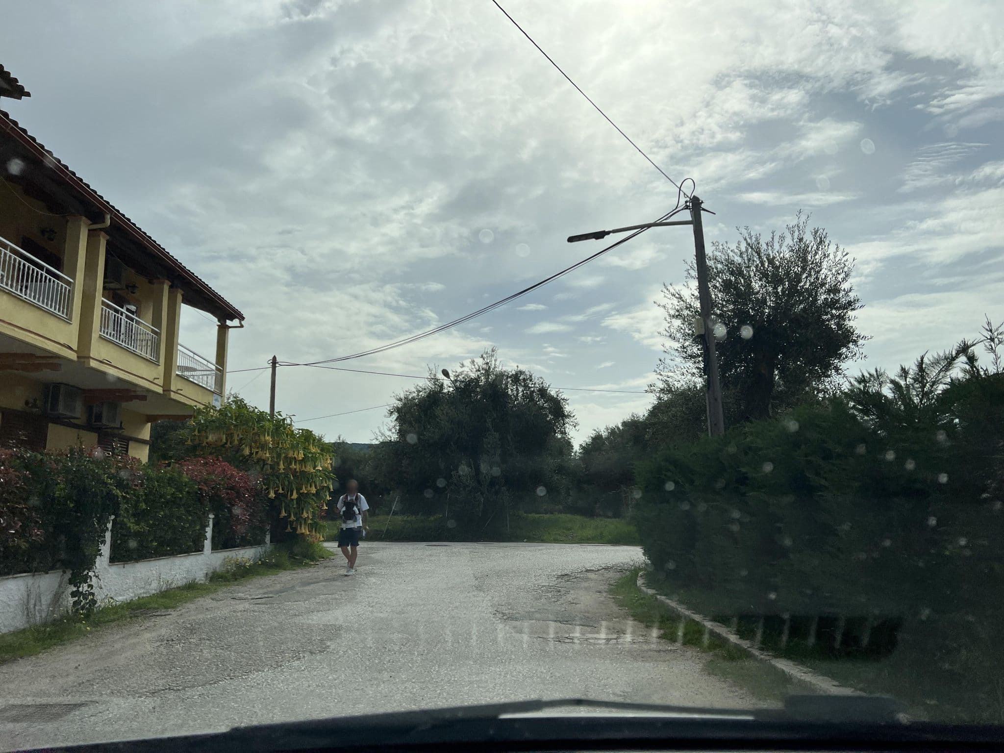Street view near Valentinos Apartments & Studios, Acharávi — © VMConsulting (CC BY-SA · Mapillary)