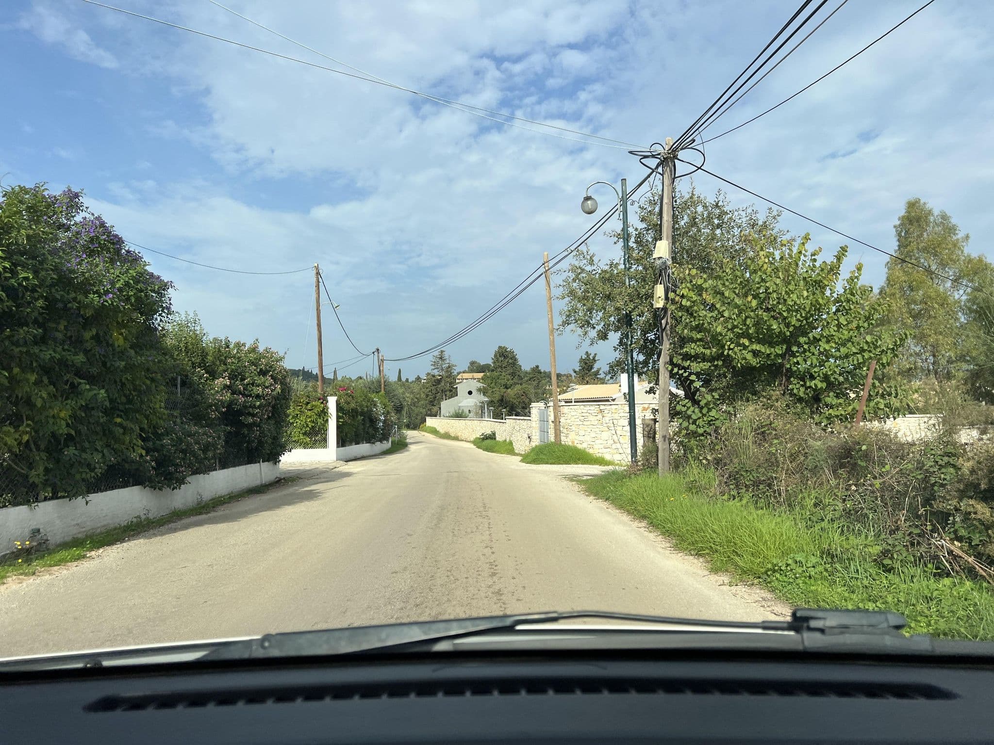 Street view near Villa Nancy, Acharávi — © VMConsulting (CC BY-SA · Mapillary)