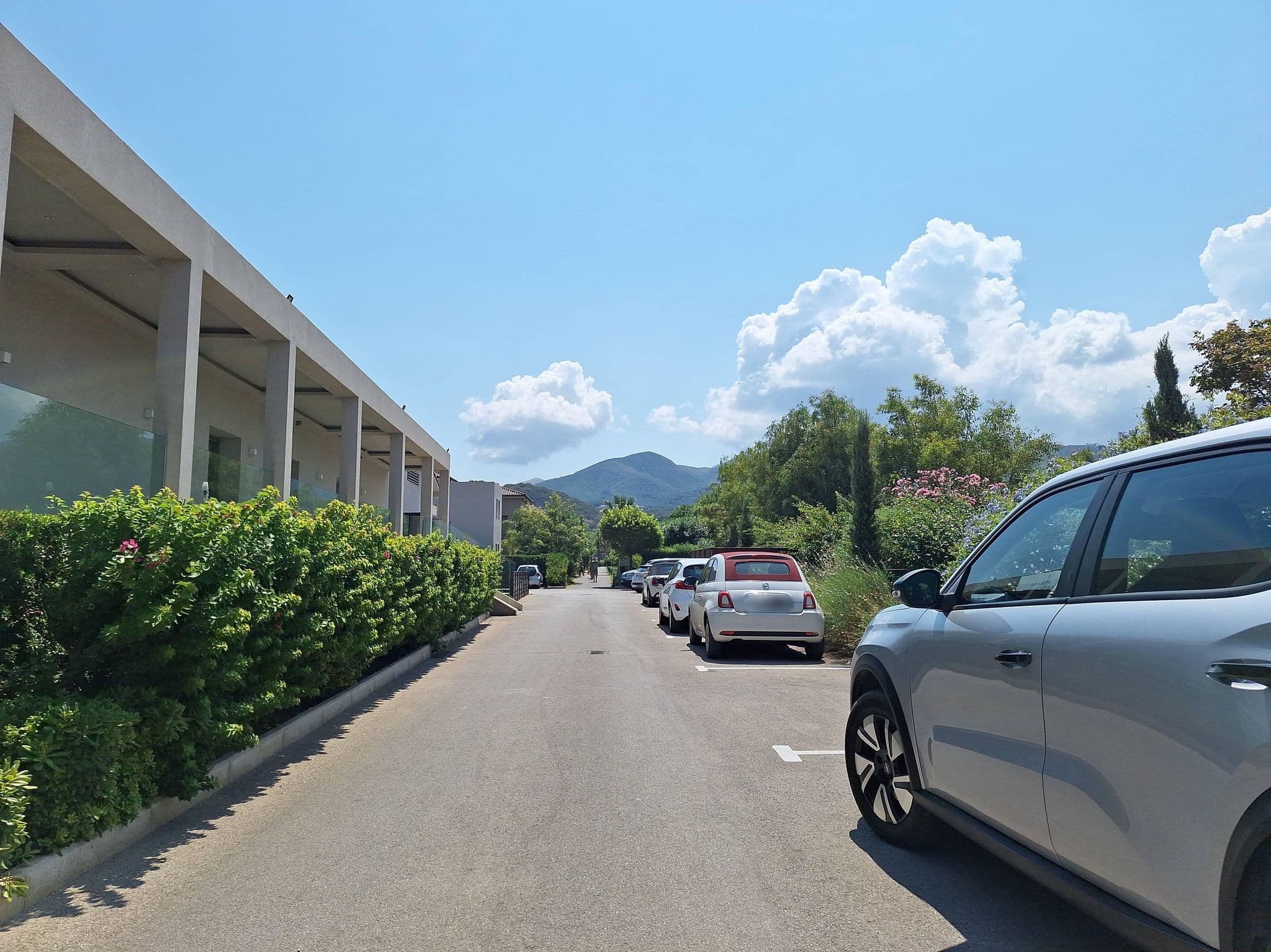 Street view near Almyros Beach Resort & Spa, Acharávi — © maierkurt (CC BY-SA · Mapillary)