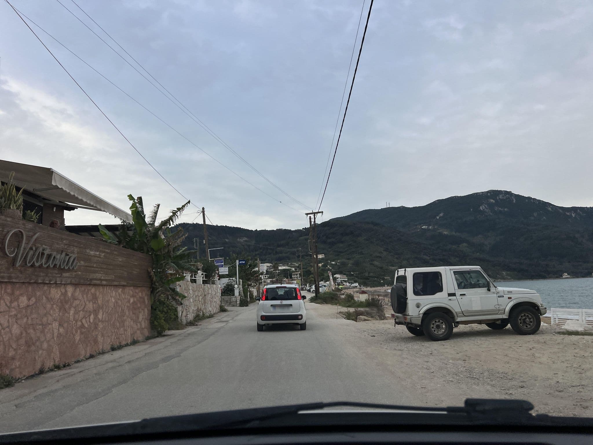 Street view near Haus Vistonia-Korfu, Agios Georgis — © VMConsulting (CC BY-SA · Mapillary)