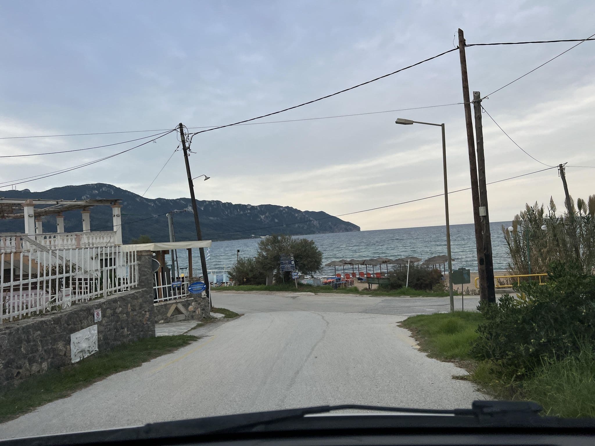 Street view near Hotel Angelos, Agios Georgis — © VMConsulting (CC BY-SA · Mapillary)