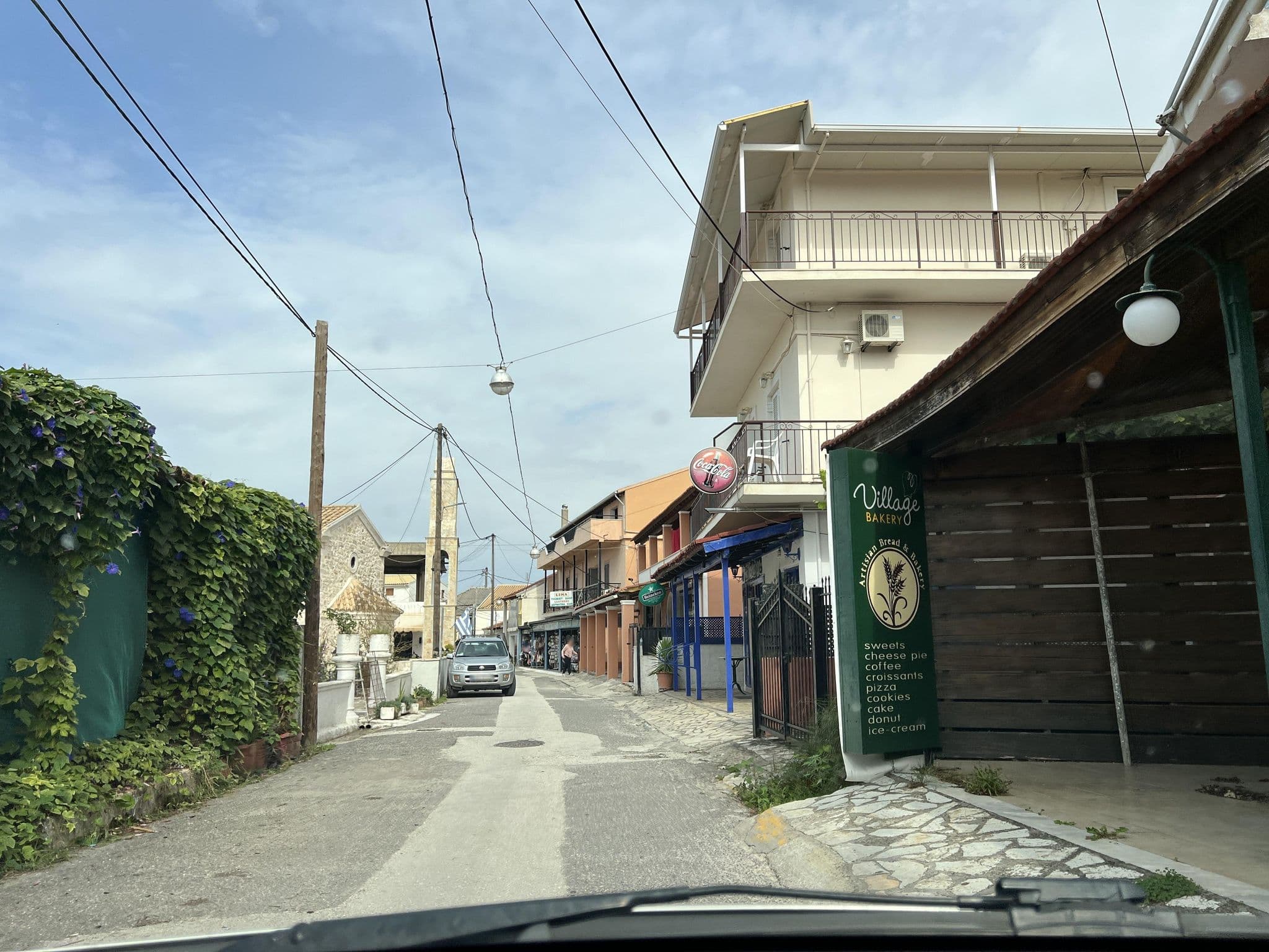Street view near roda pearl resort, Acharávi — © VMConsulting (CC BY-SA · Mapillary)