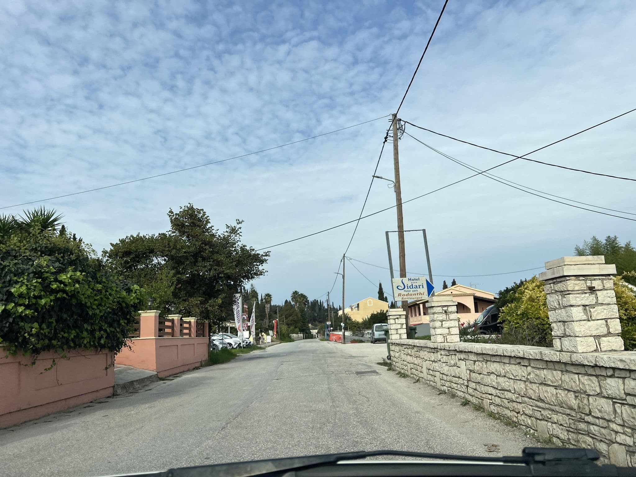 Street view near Othonas Apartments, Agios Georgis — © VMConsulting (CC BY-SA · Mapillary)