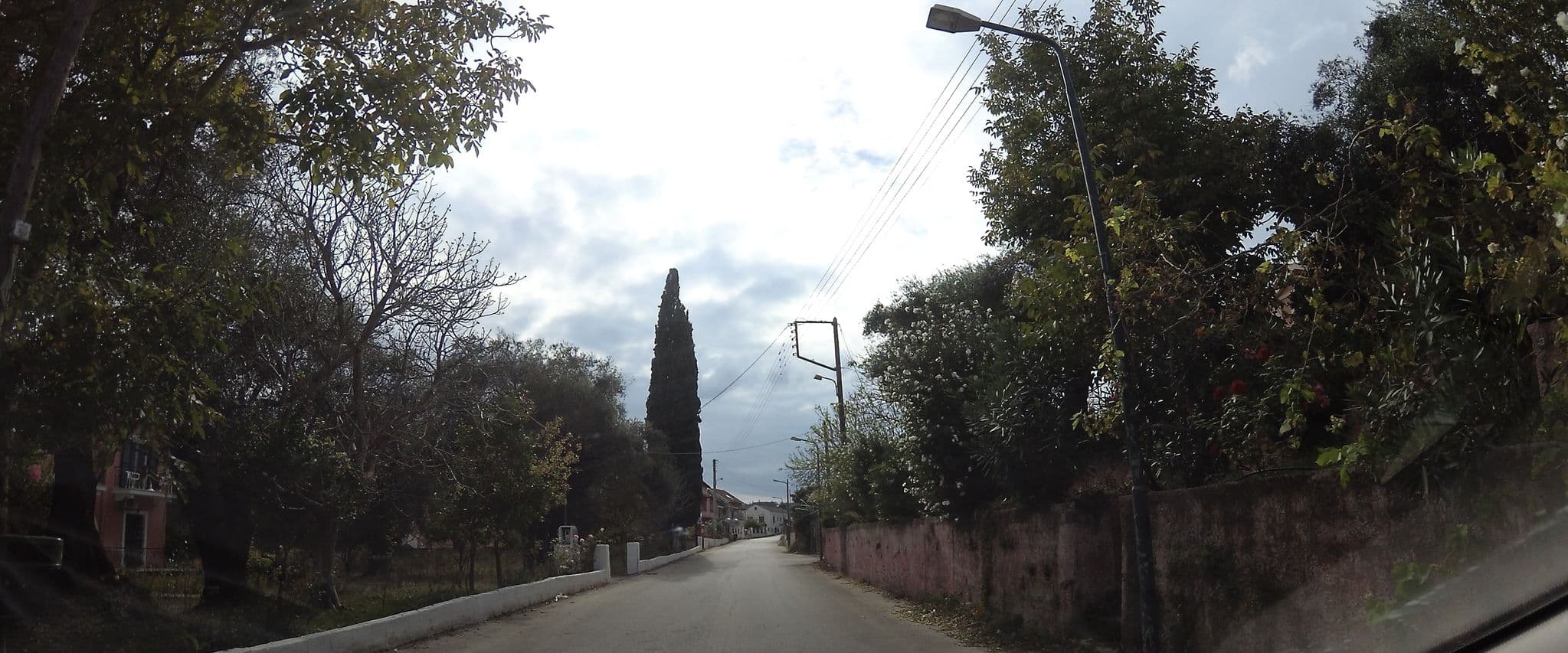 Street view near Nikos Kouvaras Studios & Apartments, Agios Georgis — © teddy73 (CC BY-SA · Mapillary)
