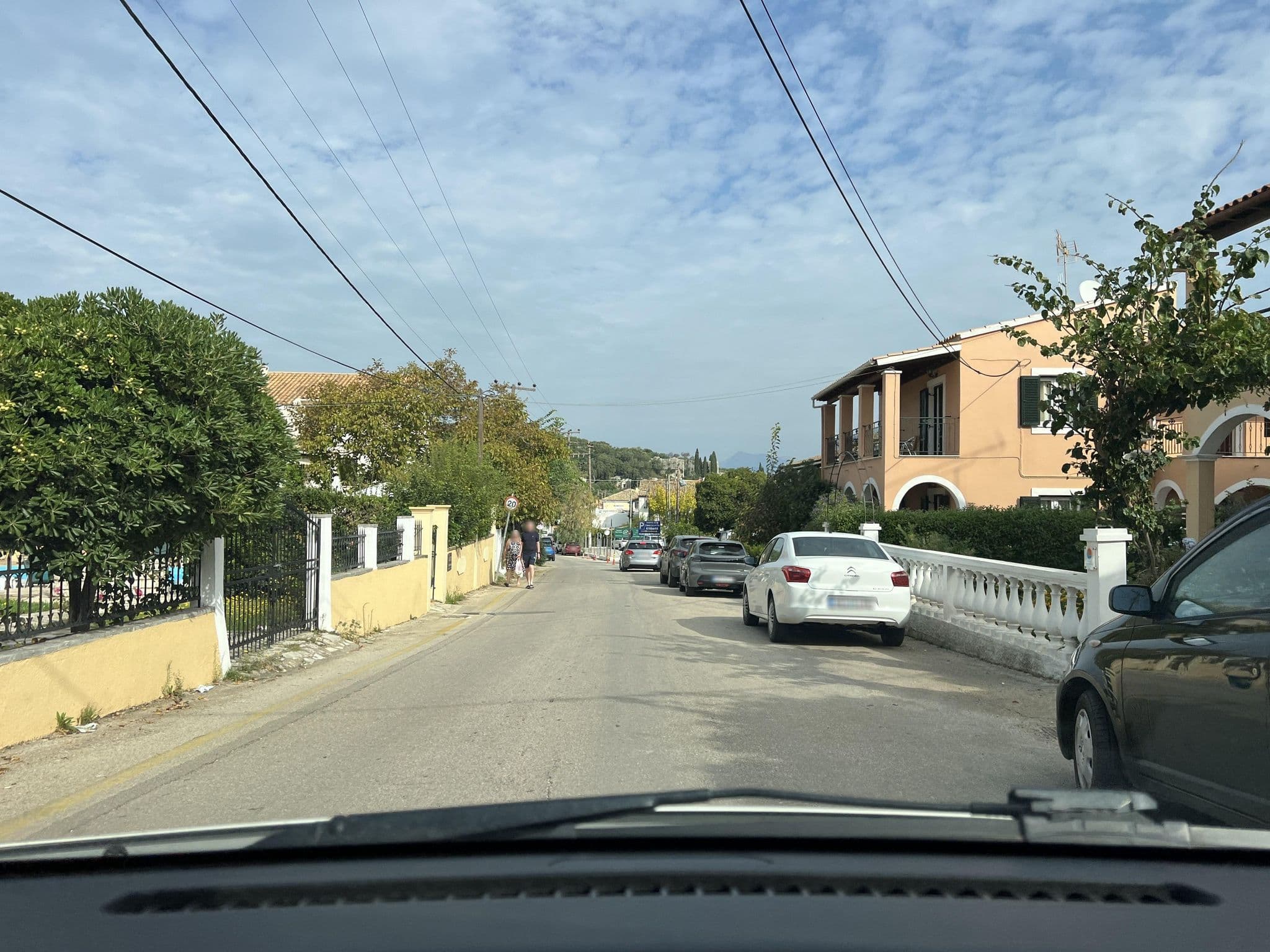 Street view near Villa Nikos Apts, Acharávi — © VMConsulting (CC BY-SA · Mapillary)