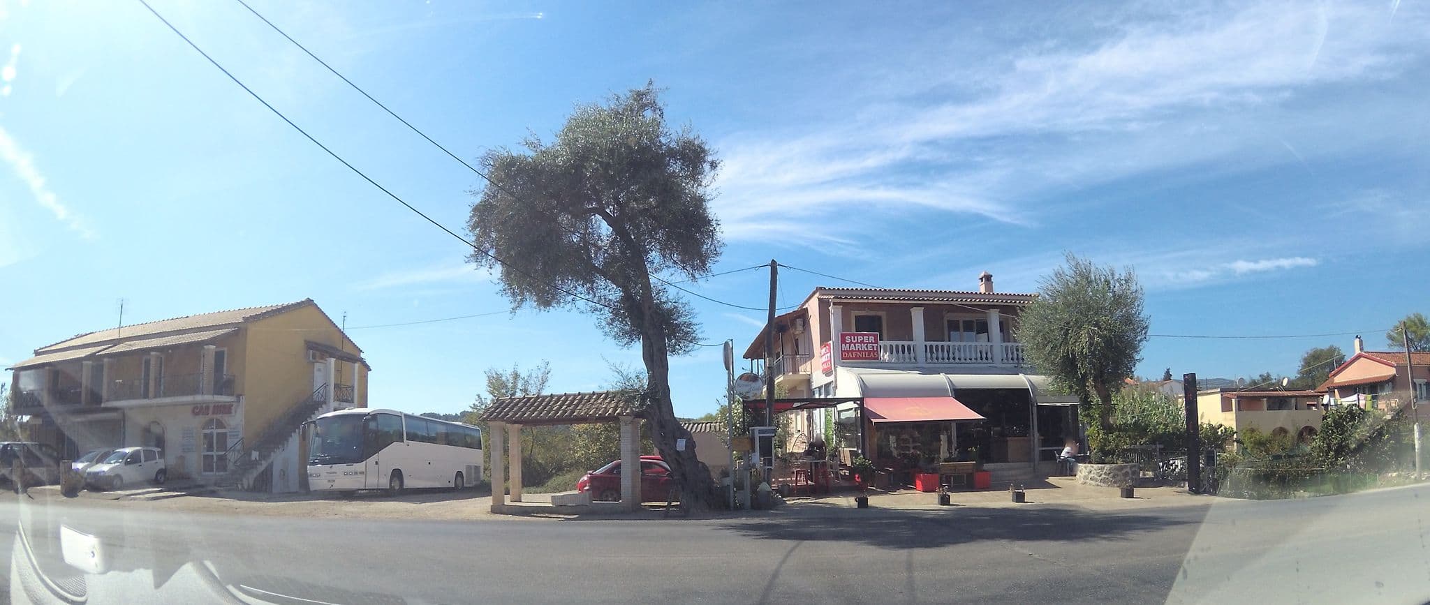 Street view near Corfu Dassia Studios, Kontokáli — © teddy73 (CC BY-SA · Mapillary)