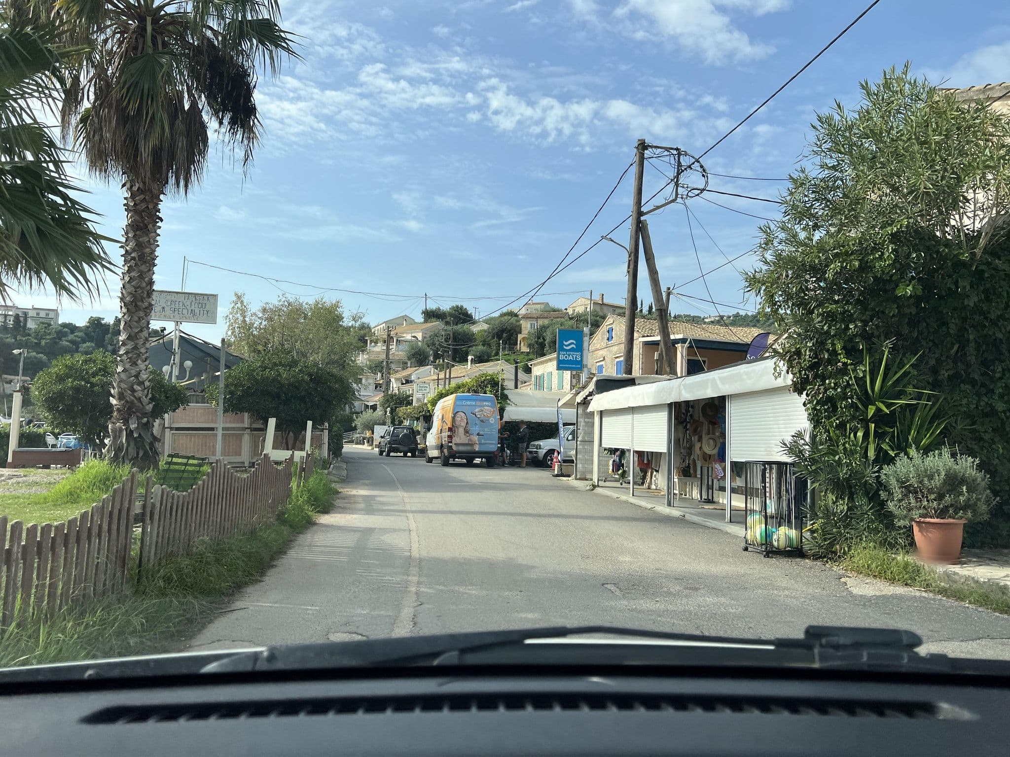 Street view near Corfu Villas, Acharávi — © VMConsulting (CC BY-SA · Mapillary)