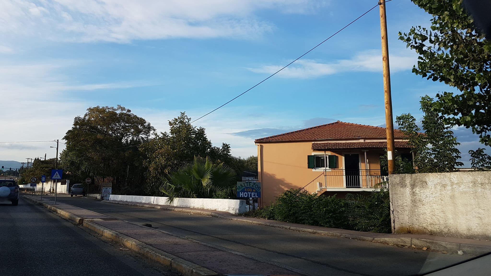 Street view near Hotel Maltezos, Kontokáli — © teddy73 (CC BY-SA · Mapillary)