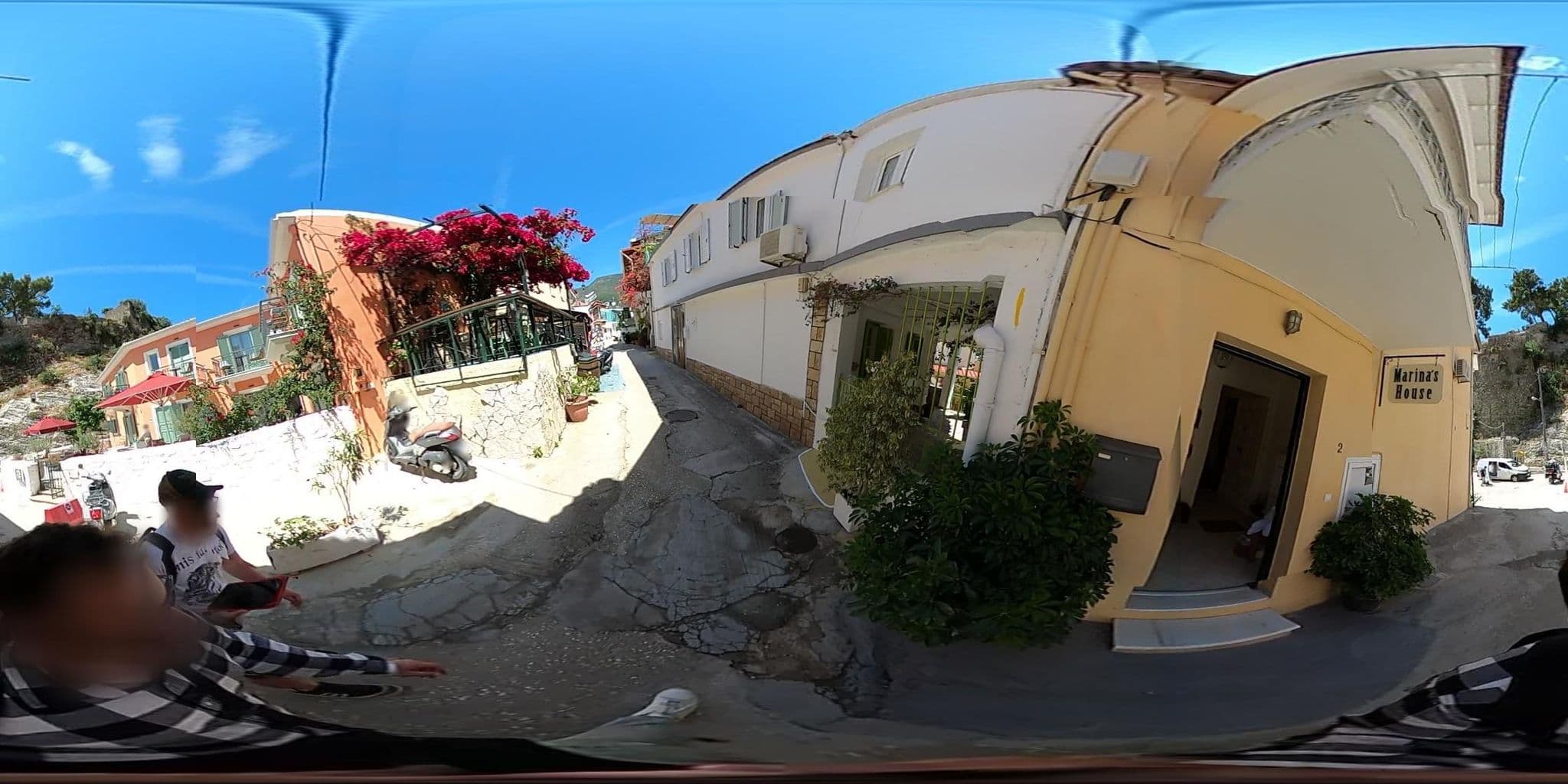 Street view near Paraskevi’s Luxury Studios, Párga — © Triantafyllos_F20 (CC BY-SA · Mapillary)