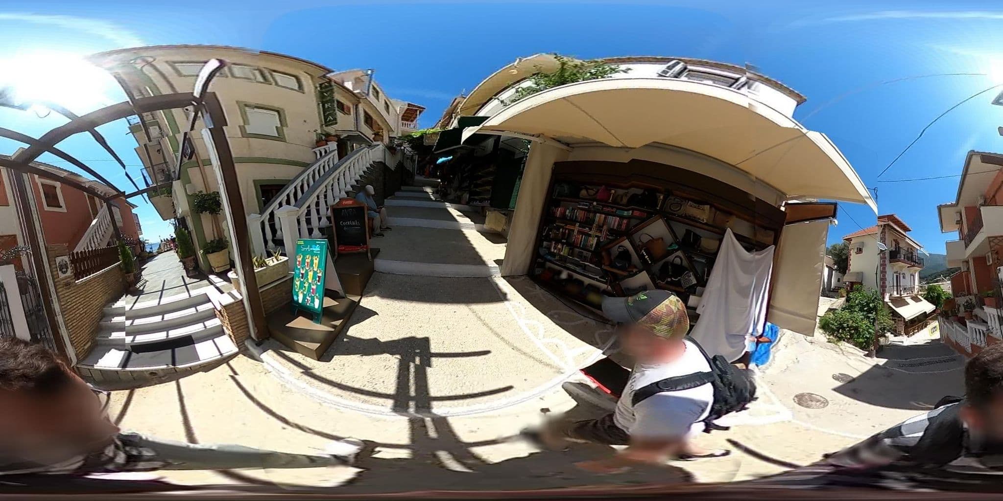 Street view near AVRA hotel-restaurant, Párga — © Triantafyllos_F20 (CC BY-SA · Mapillary)