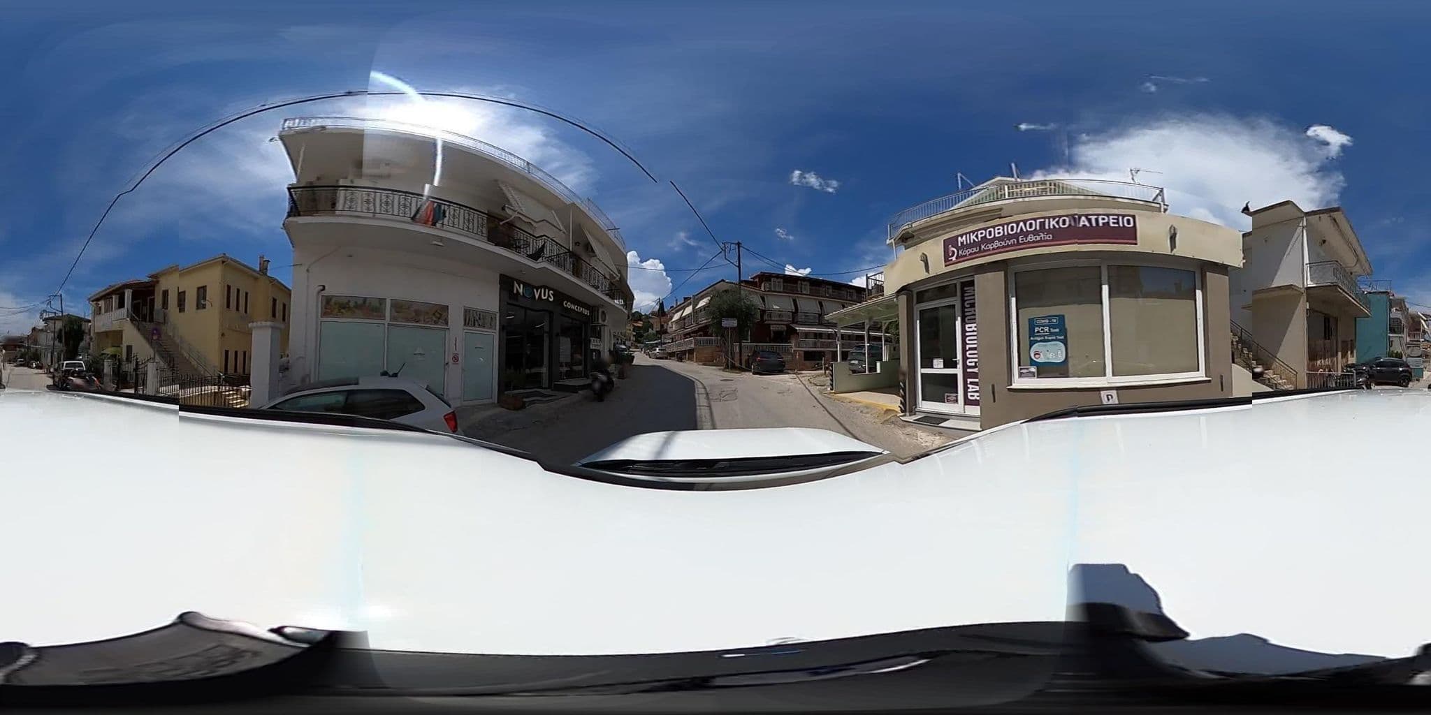 Street view near Villa Apostolis, Párga — © Triantafyllos_F20 (CC BY-SA · Mapillary)