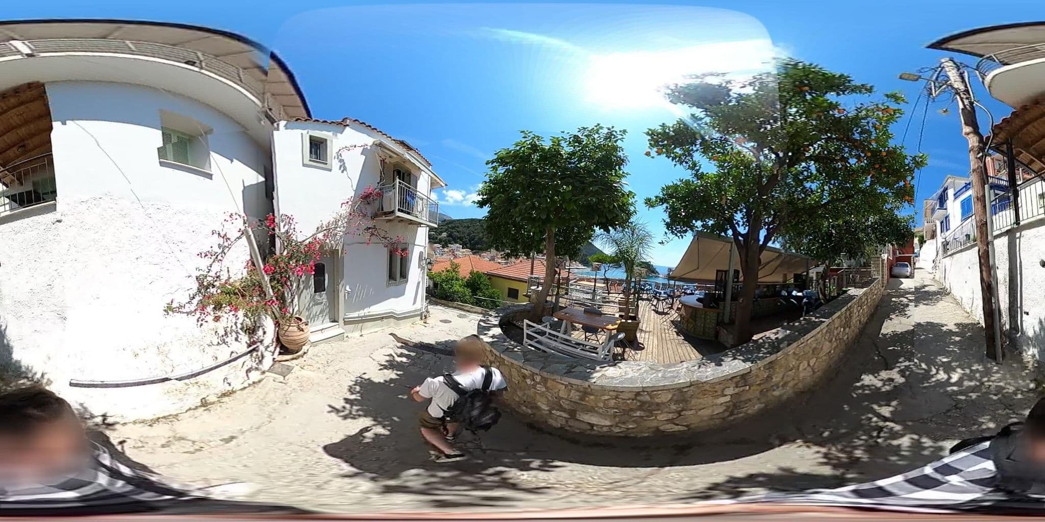 Street view near Villa Vavvas, Párga — © Triantafyllos_F20 (CC BY-SA · Mapillary)