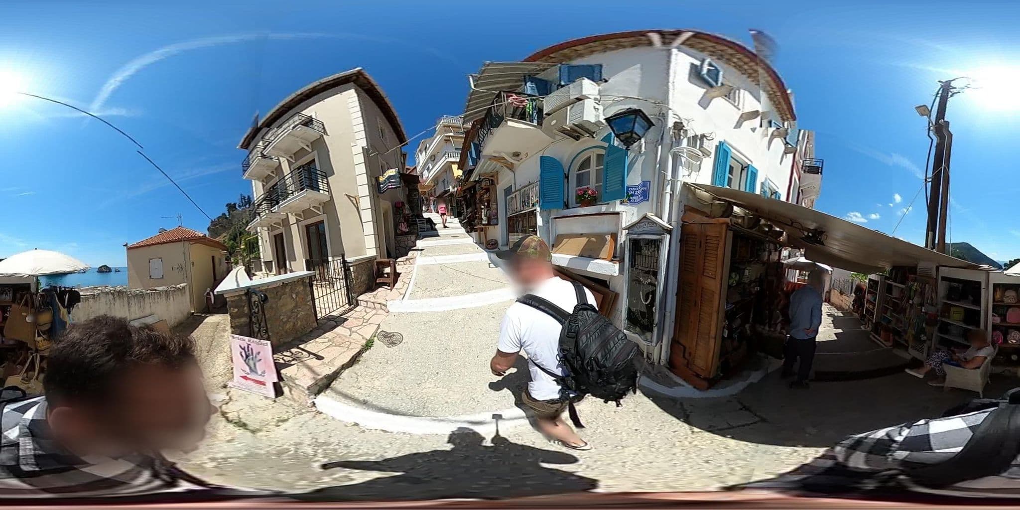 Street view near The House 1905, Párga — © Triantafyllos_F20 (CC BY-SA · Mapillary)