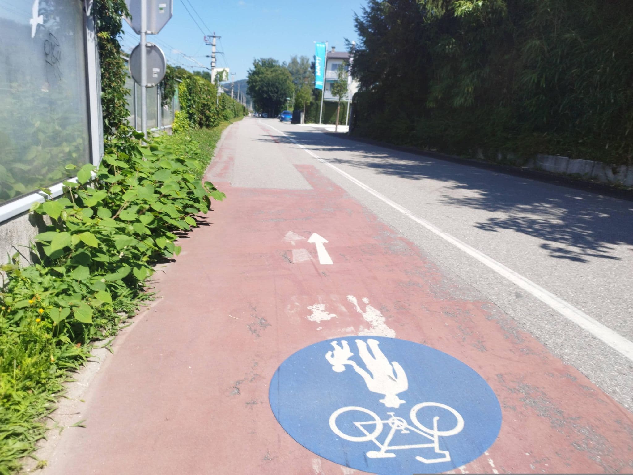 Street view near Happy Lake by Thomas Strugger, Krumpendorf — © GemeindeKrumpendorf (CC BY-SA · Mapillary)