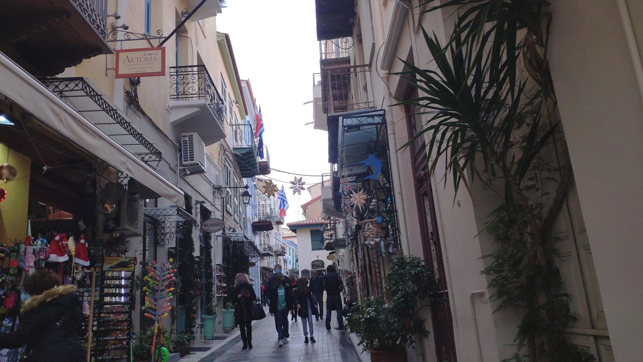 Street view near Boutique Hotel Aetoma, Náfplio — © pppetros (CC BY-SA · Mapillary)