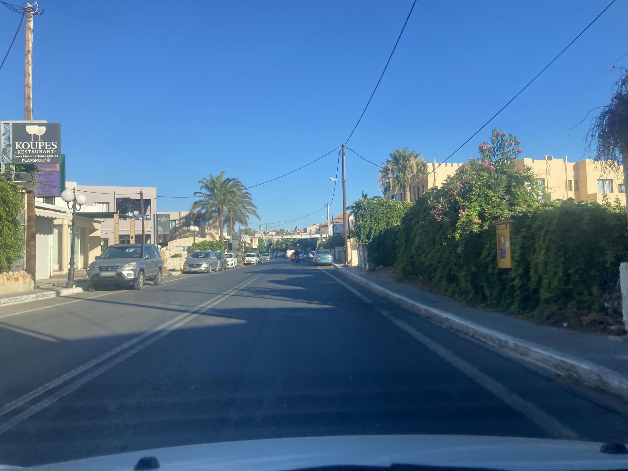 Street view near Relax Hotel Upper Building, Galatás — © fod (CC BY-SA · Mapillary)