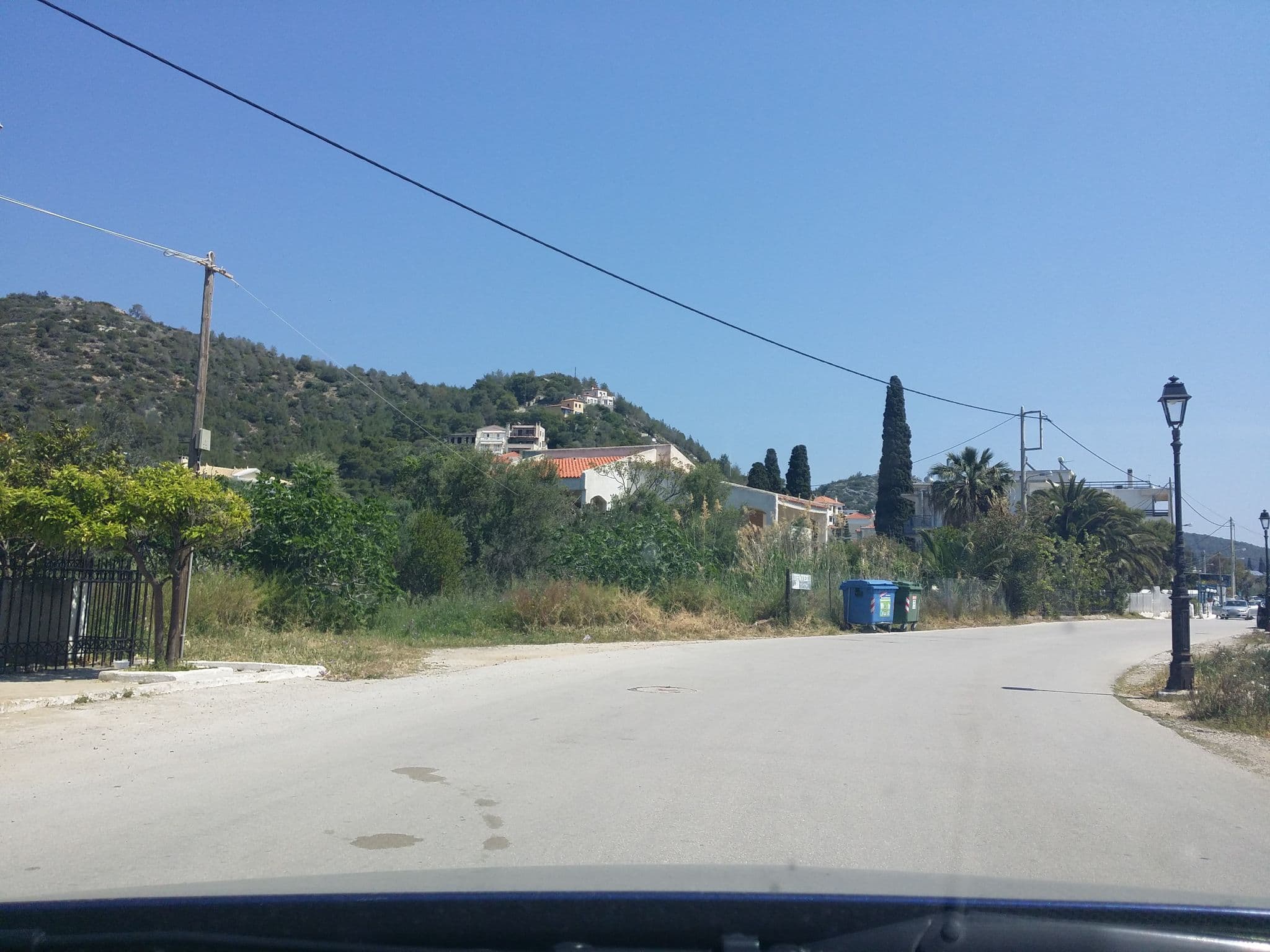 Street view near Villa Irene, Póros — © pppetros (CC BY-SA · Mapillary)