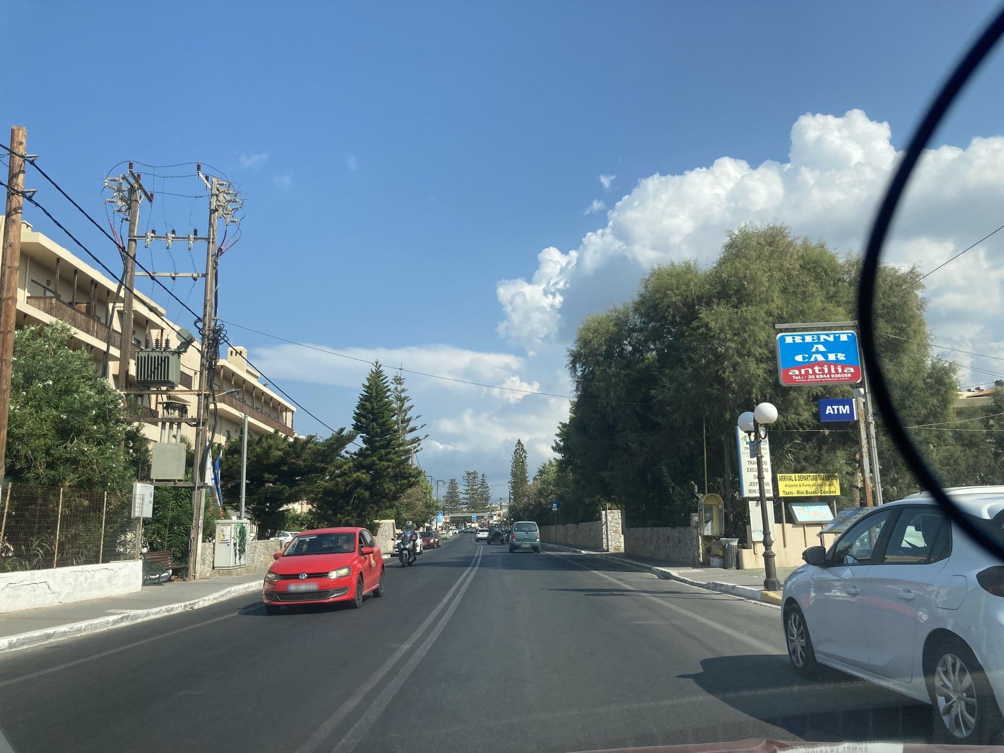 Street view near Hermes Beach Studios, Galatás — © fod (CC BY-SA · Mapillary)