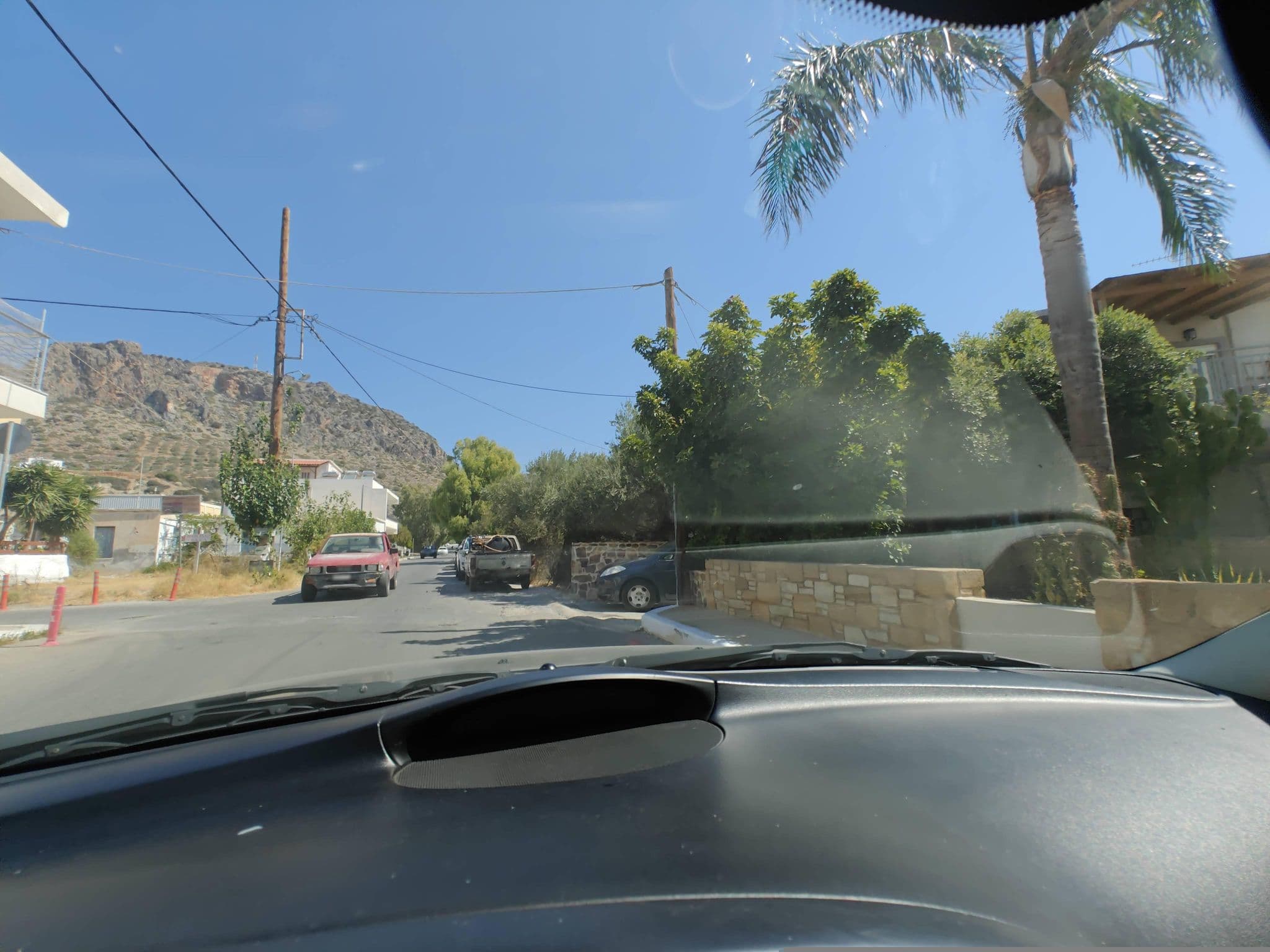 Street view near Katerina Rooms, Palaióchora — © grkpete (CC BY-SA · Mapillary)