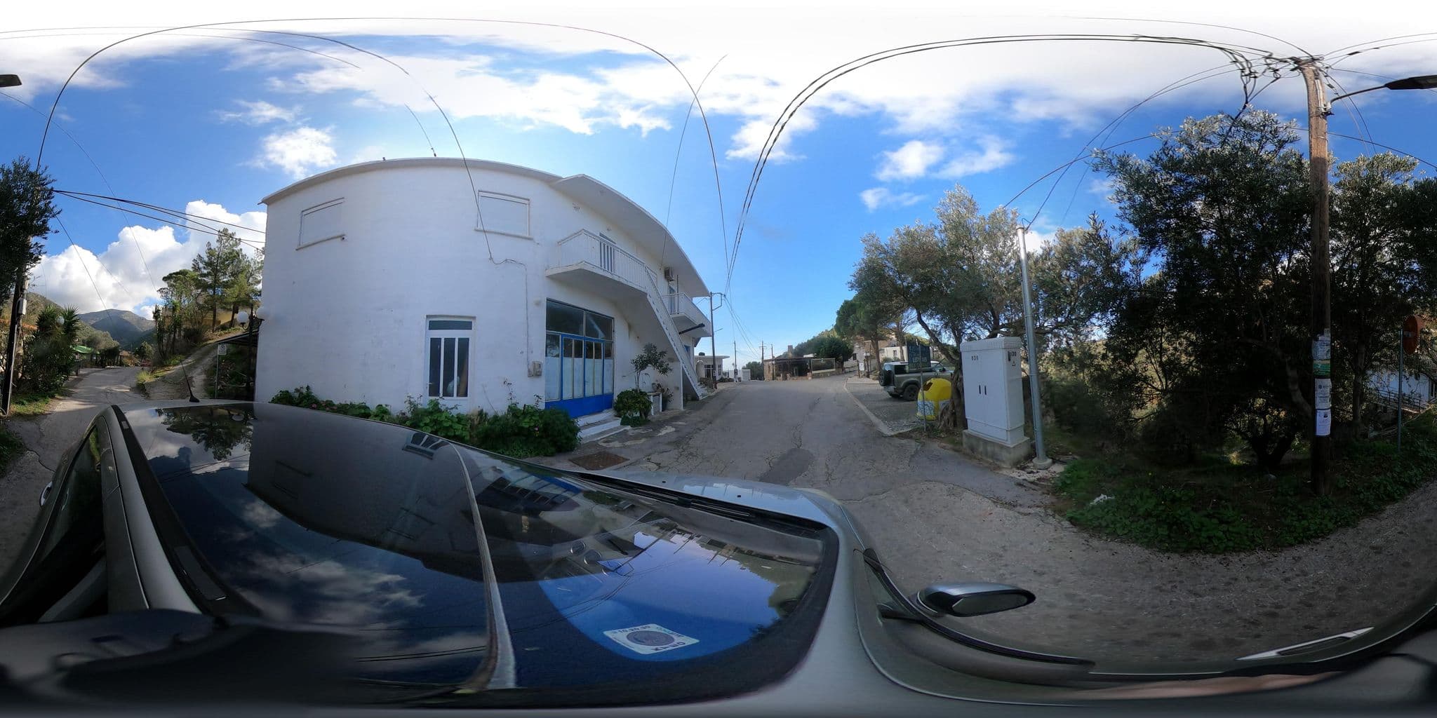 Street view near Lefteris Hartzoulakis, Kíssamos — © alexbartzokas (CC BY-SA · Mapillary)
