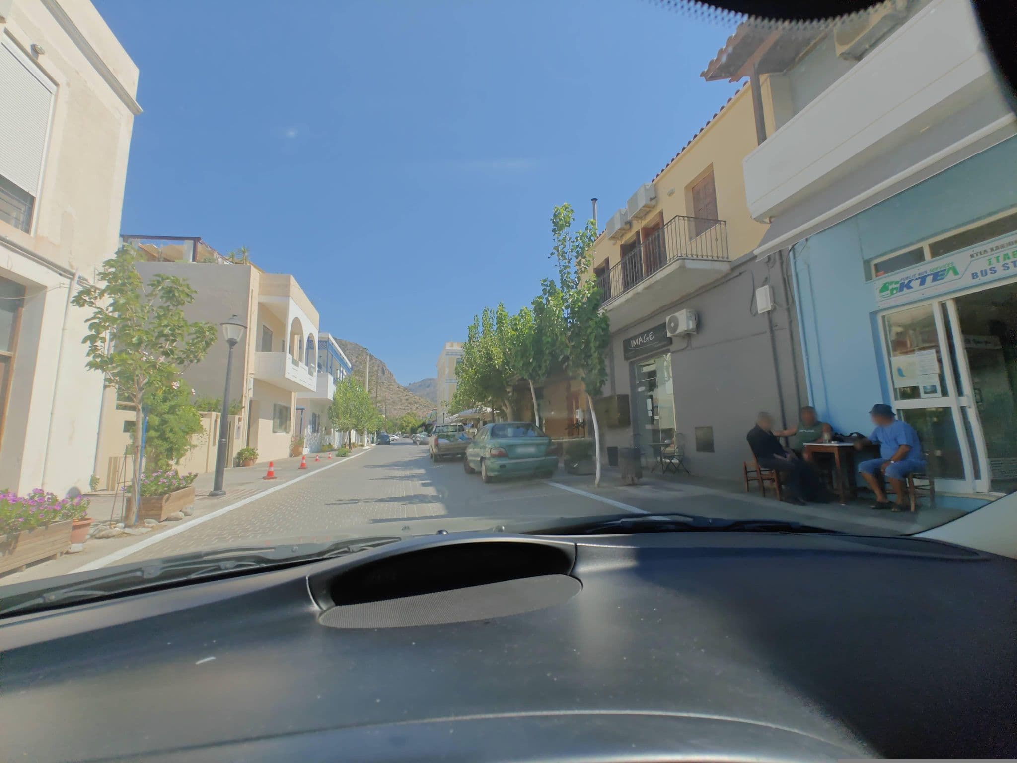 Street view near Manto Studio Apartments, Palaióchora — © grkpete (CC BY-SA · Mapillary)