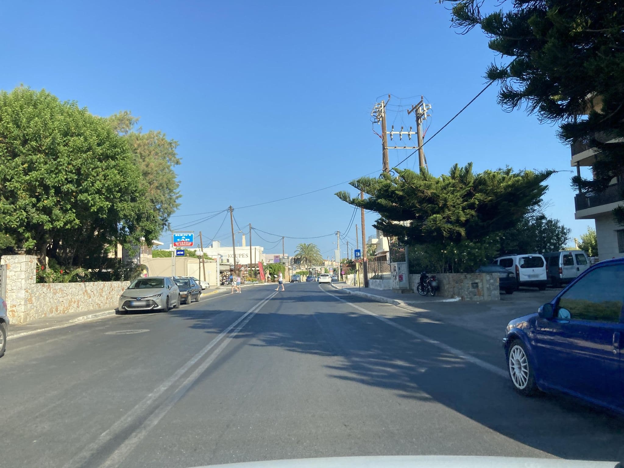 Street view near Santa Marina Plaza Hotel, Galatás — © fod (CC BY-SA · Mapillary)