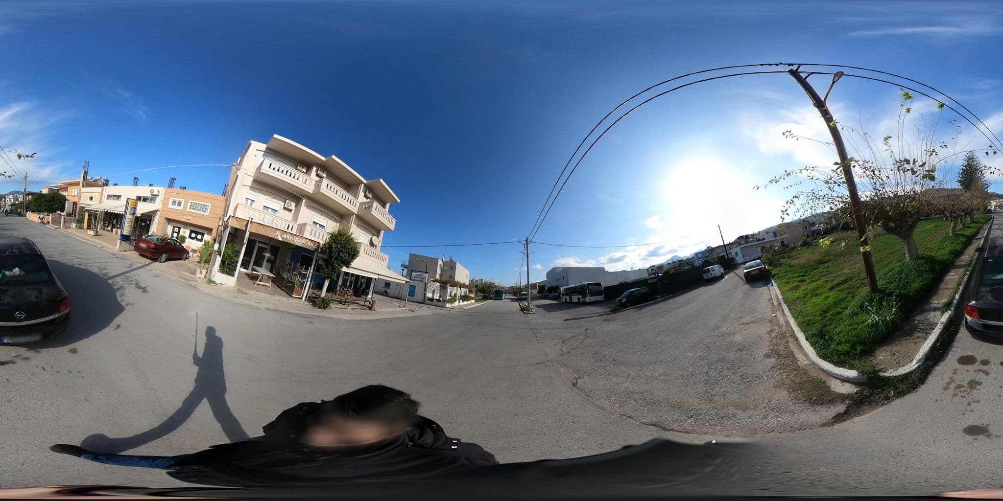 Street view near Rastoni Apartments, Kíssamos — © alexbartzokas (CC BY-SA · Mapillary)