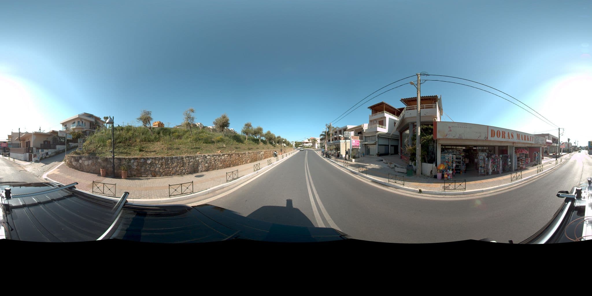 Street view near Φρειδερίκη (Frideriki), Galatás — © MarianPanagiotopoulou (CC BY-SA · Mapillary)